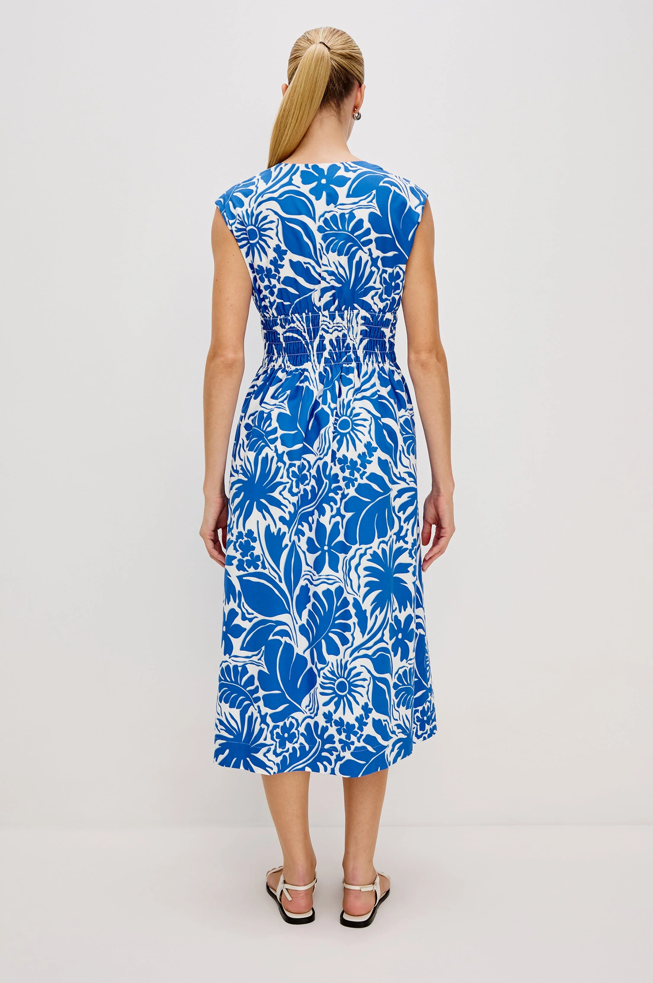 ROXANNE DRESS - BLUE RIVIERA - Image 6