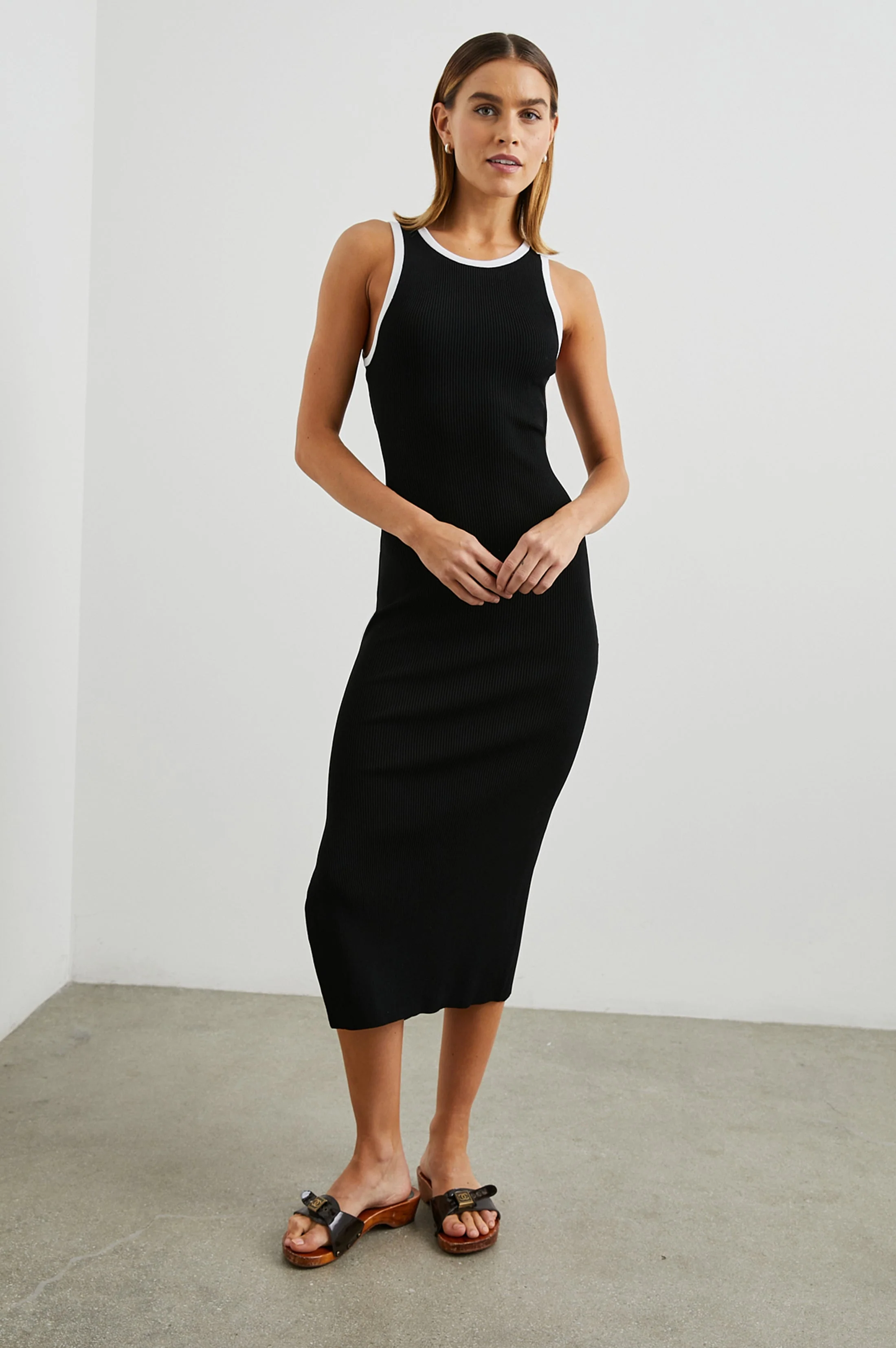 RUE DRESS - BLACK - Image 3