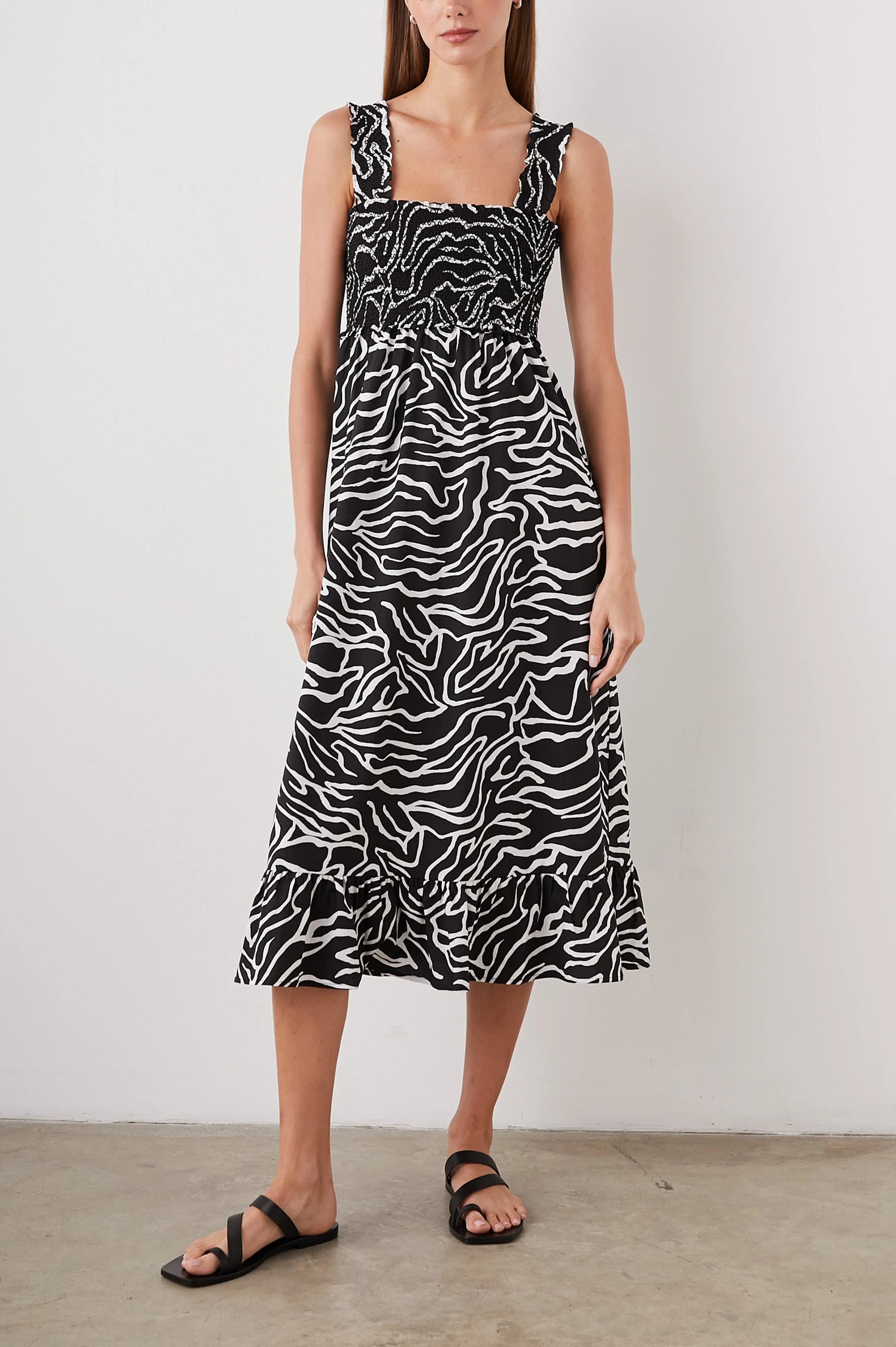 RUMI DRESS - CONTOUR LINES