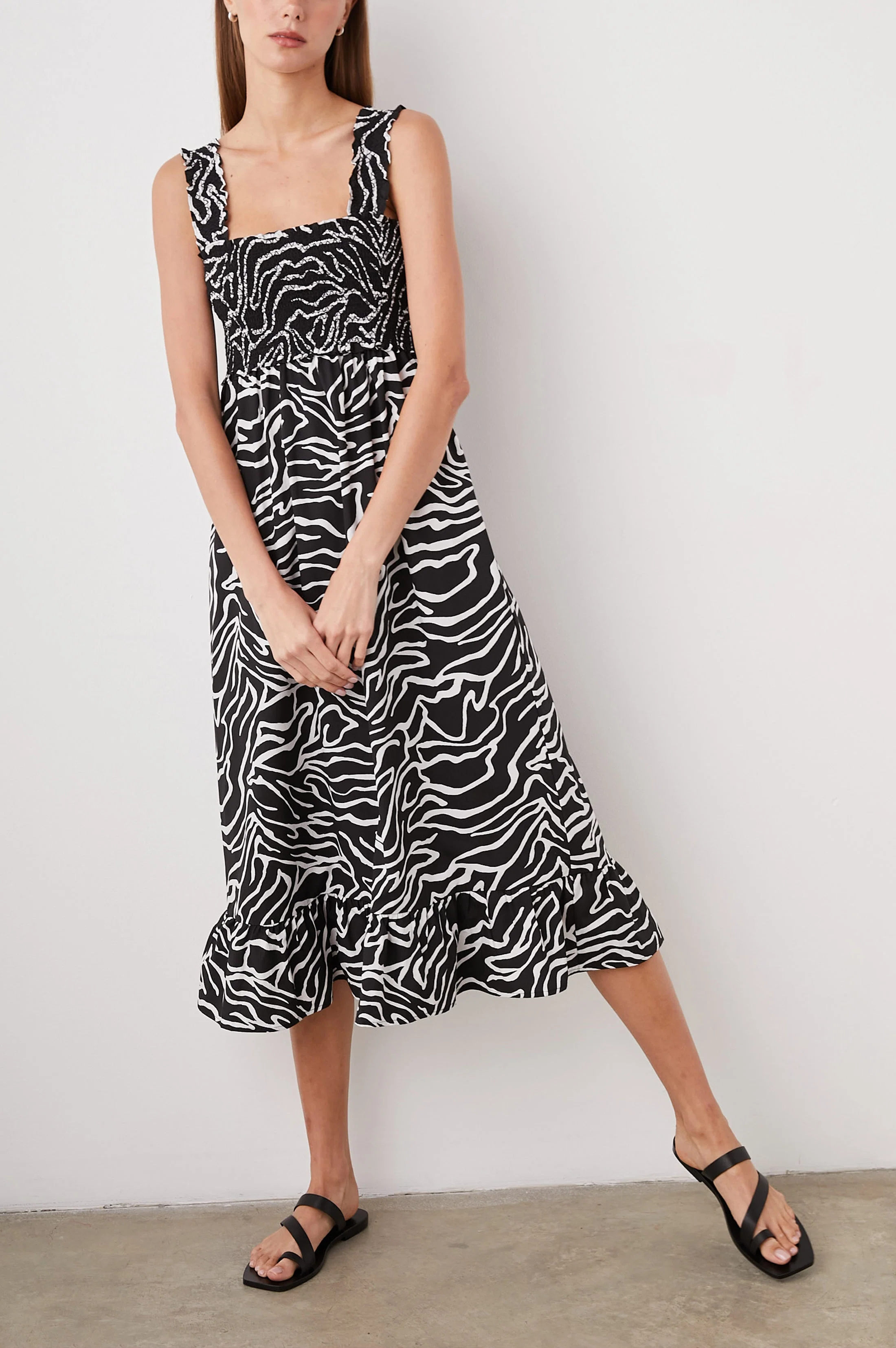 RUMI DRESS - CONTOUR LINES - Image 3