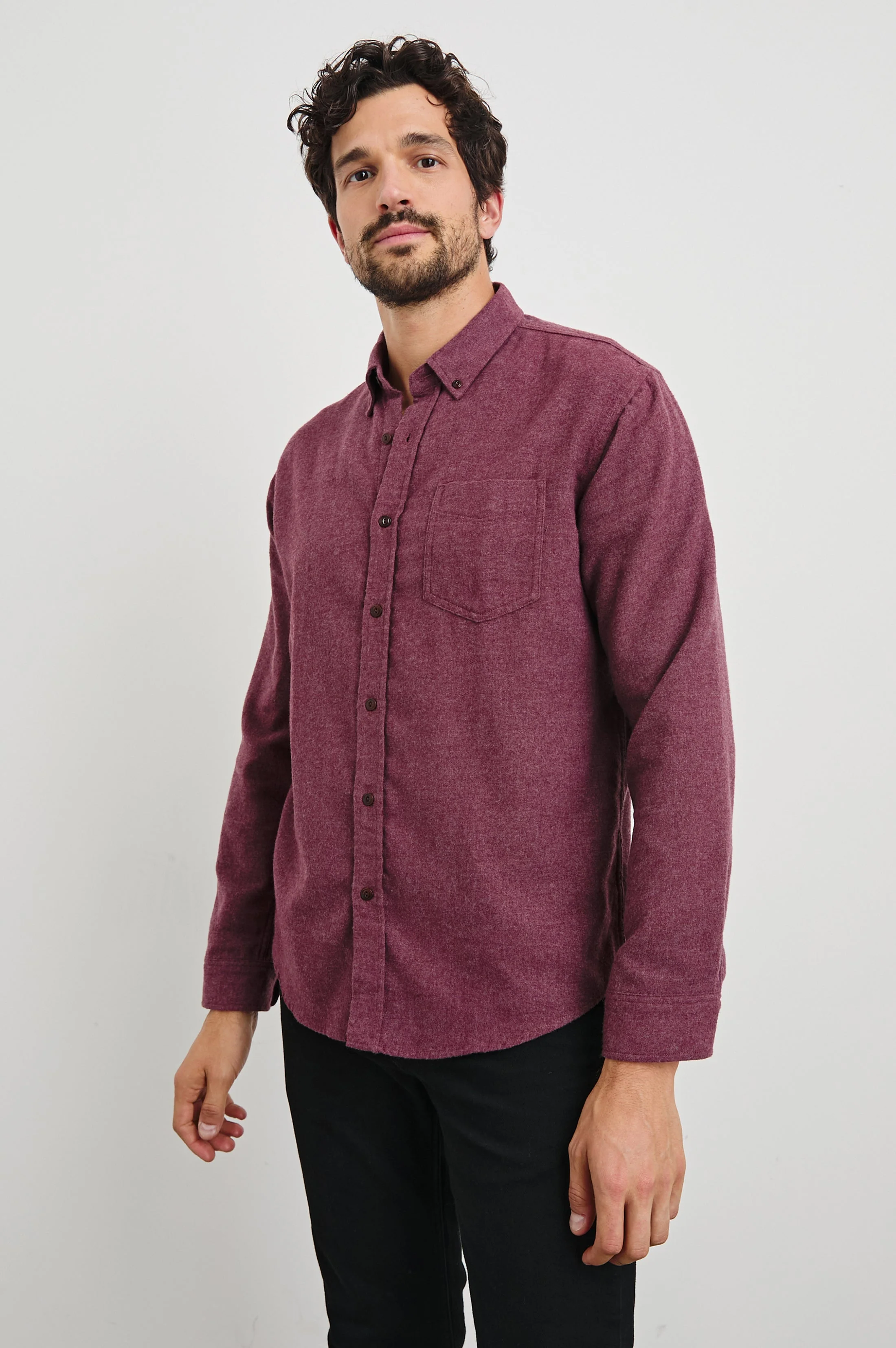 RUNSON SHIRT - CURRANT - Image 4