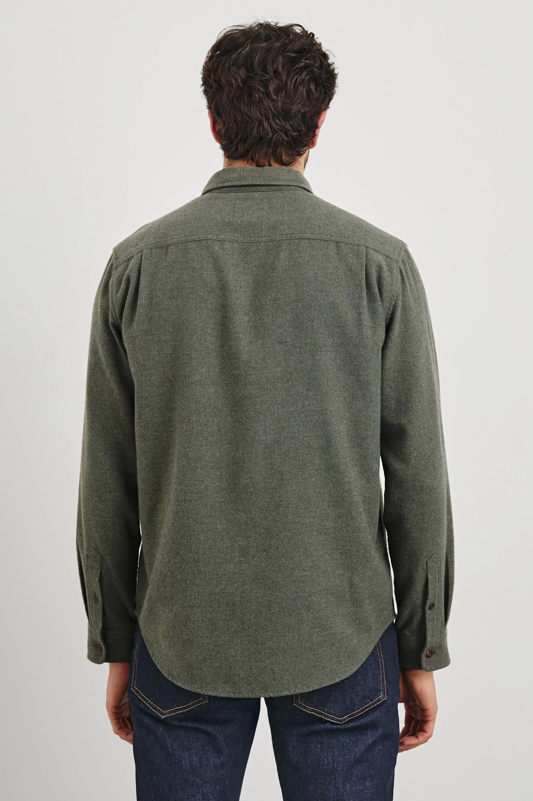 RUNSON SHIRT - HUNTER GREEN - Image 5