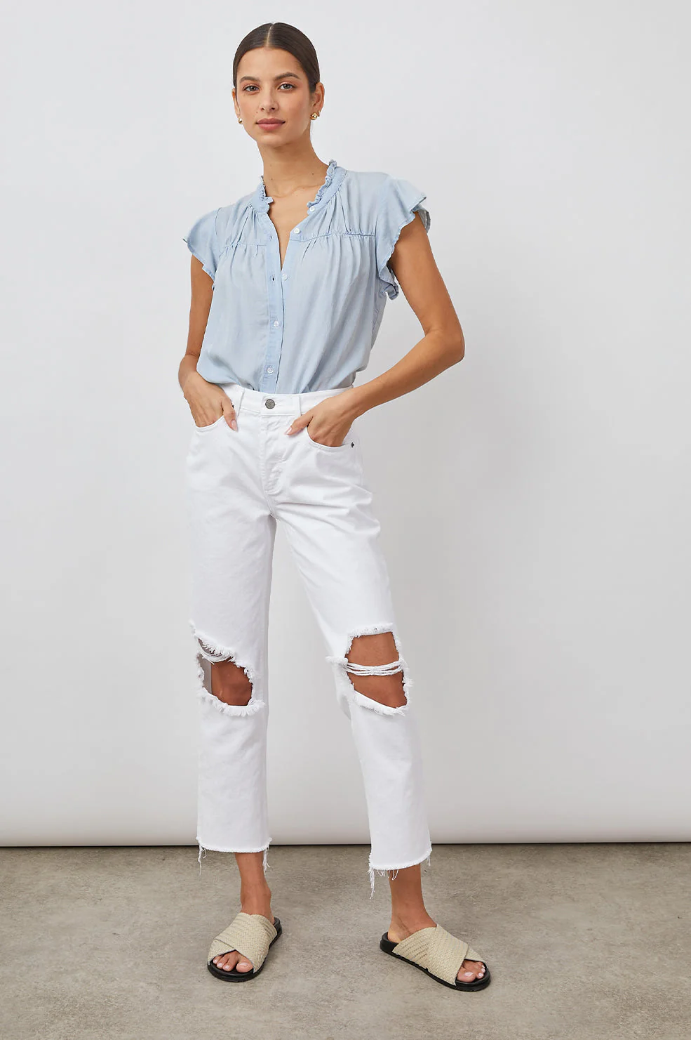 RUTHIE TOP - LIGHT VINTAGE - Image 3