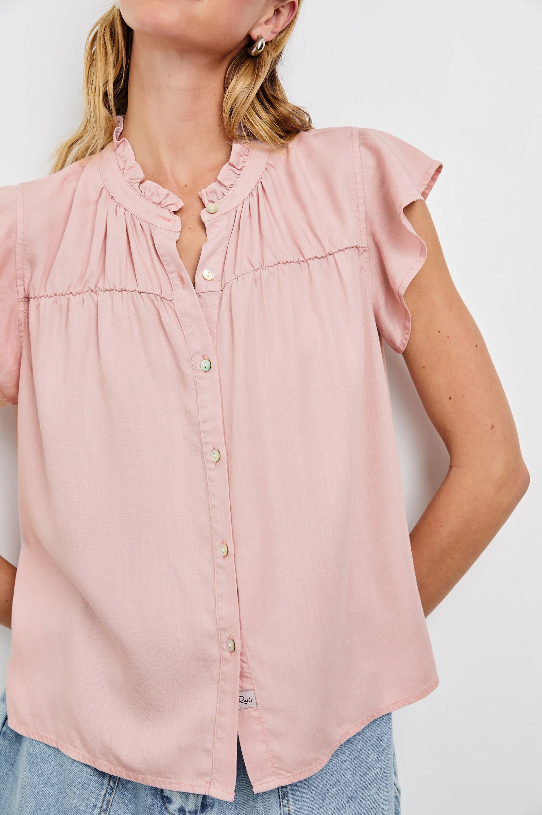 RUTHIE TOP - DUSTY ROSE - Image 2