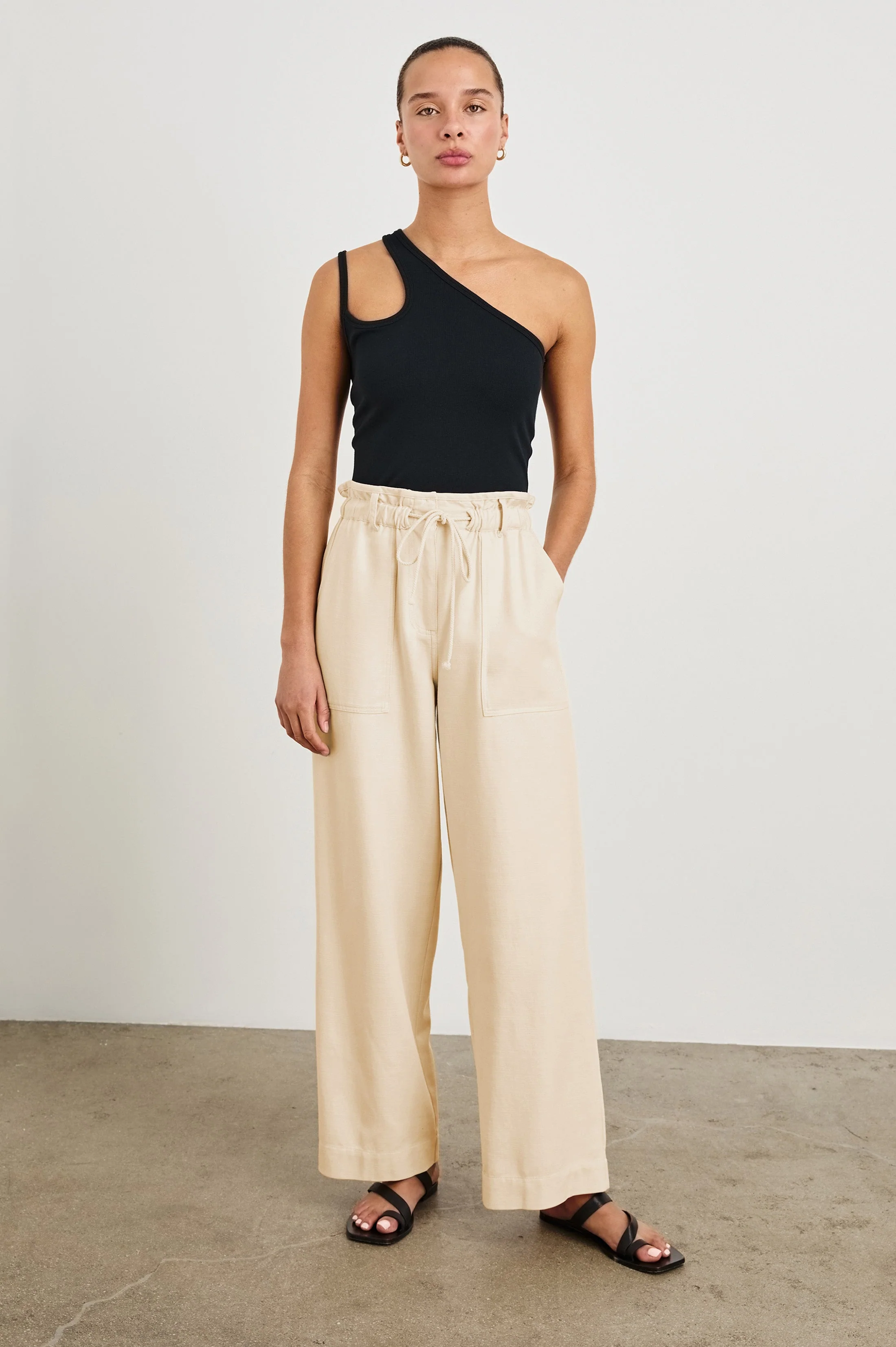 RYAN PANT - ECRU - Image 3