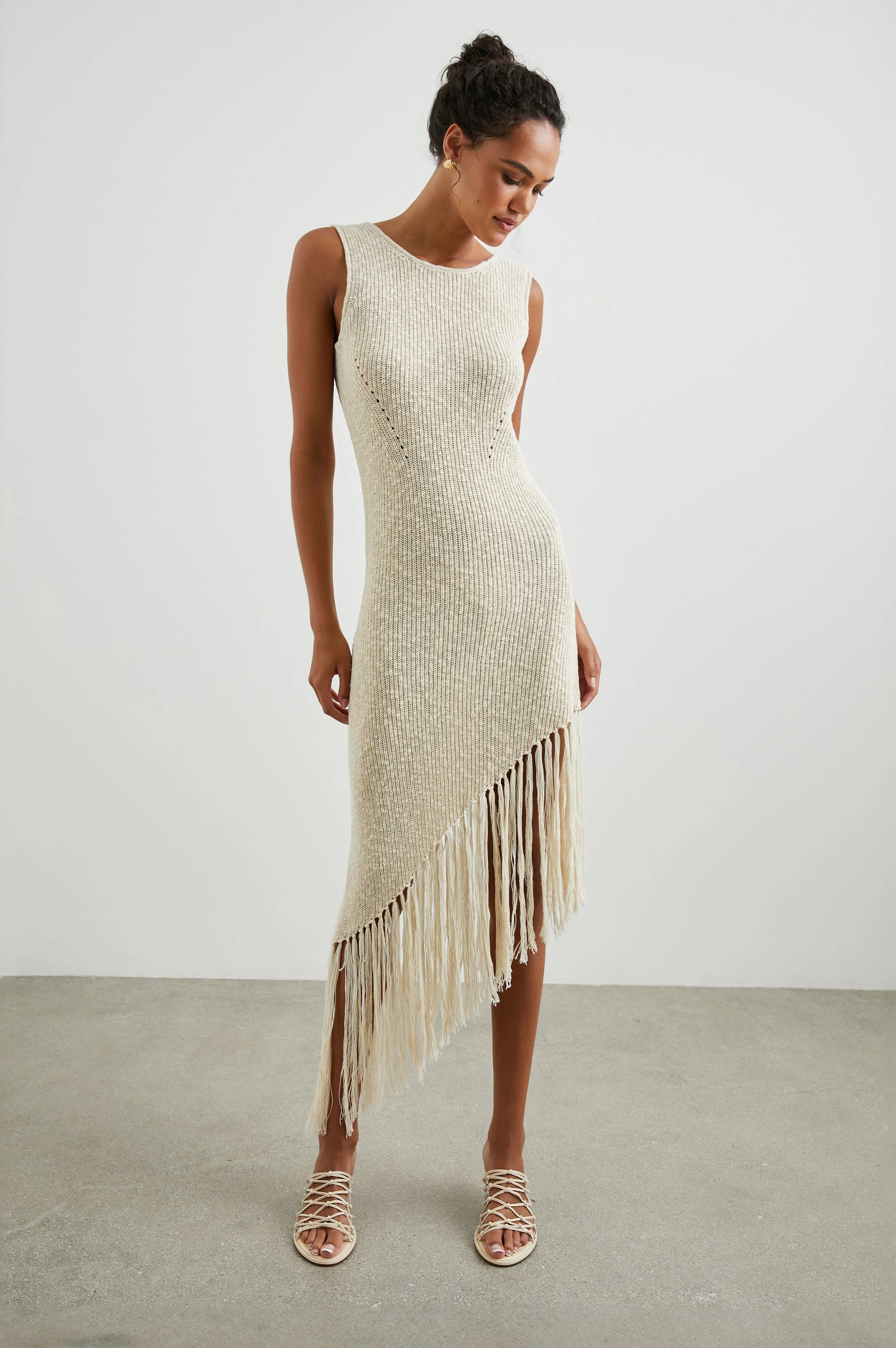 RYLEE DRESS - ECRU - Image 4