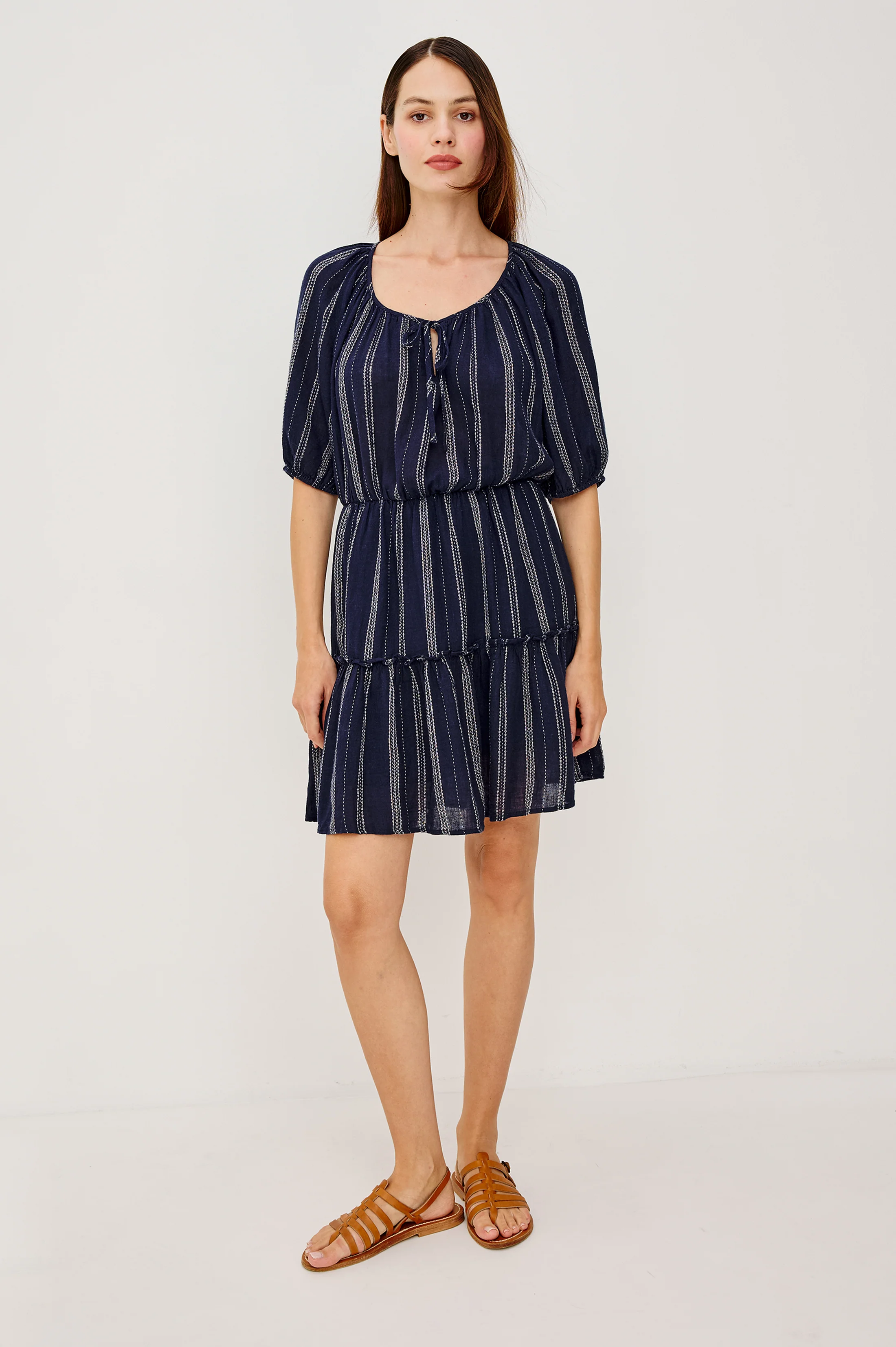 SABA DRESS - MARINA STRIPE - Image 3