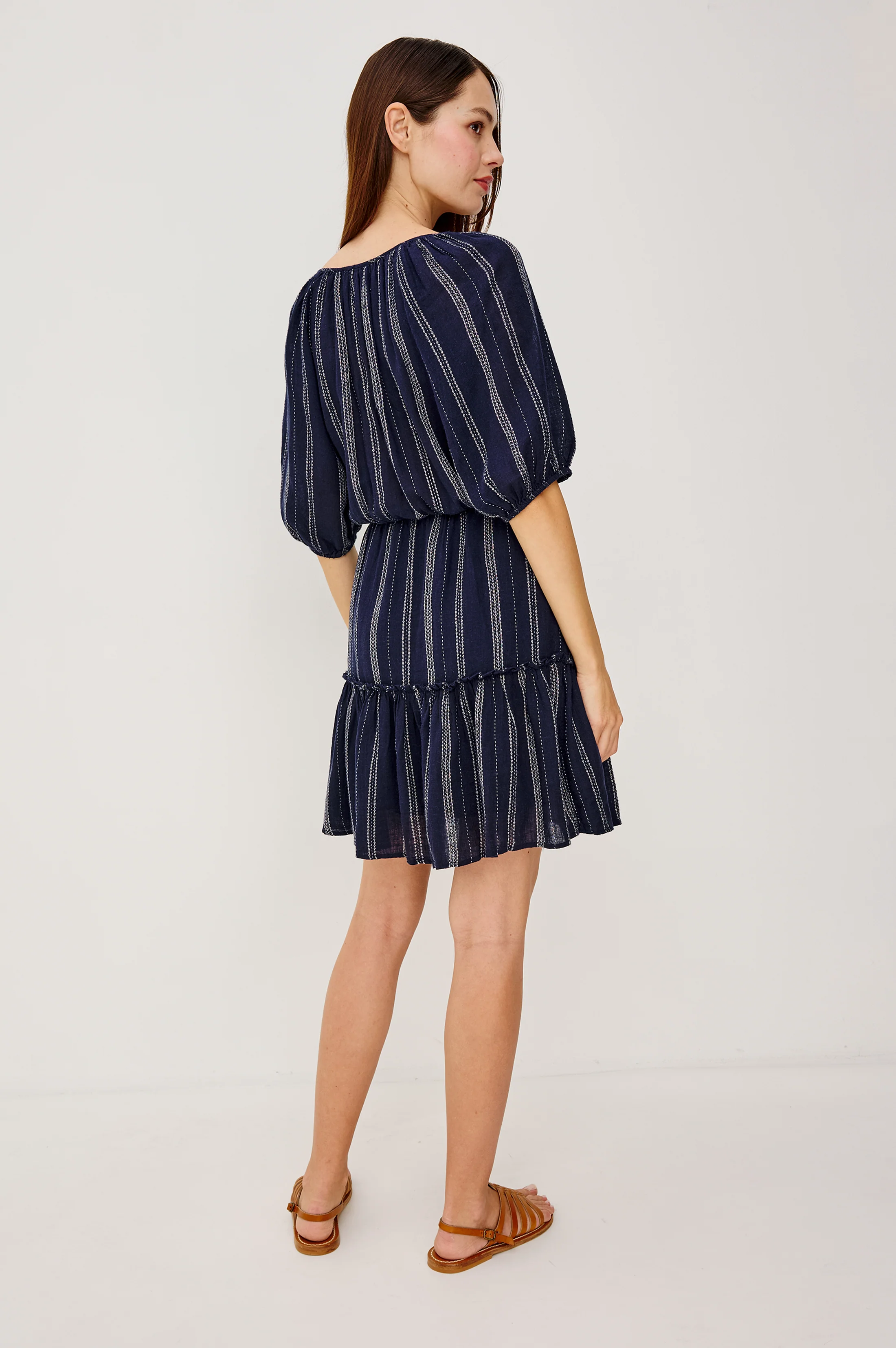 SABA DRESS - MARINA STRIPE - Image 5