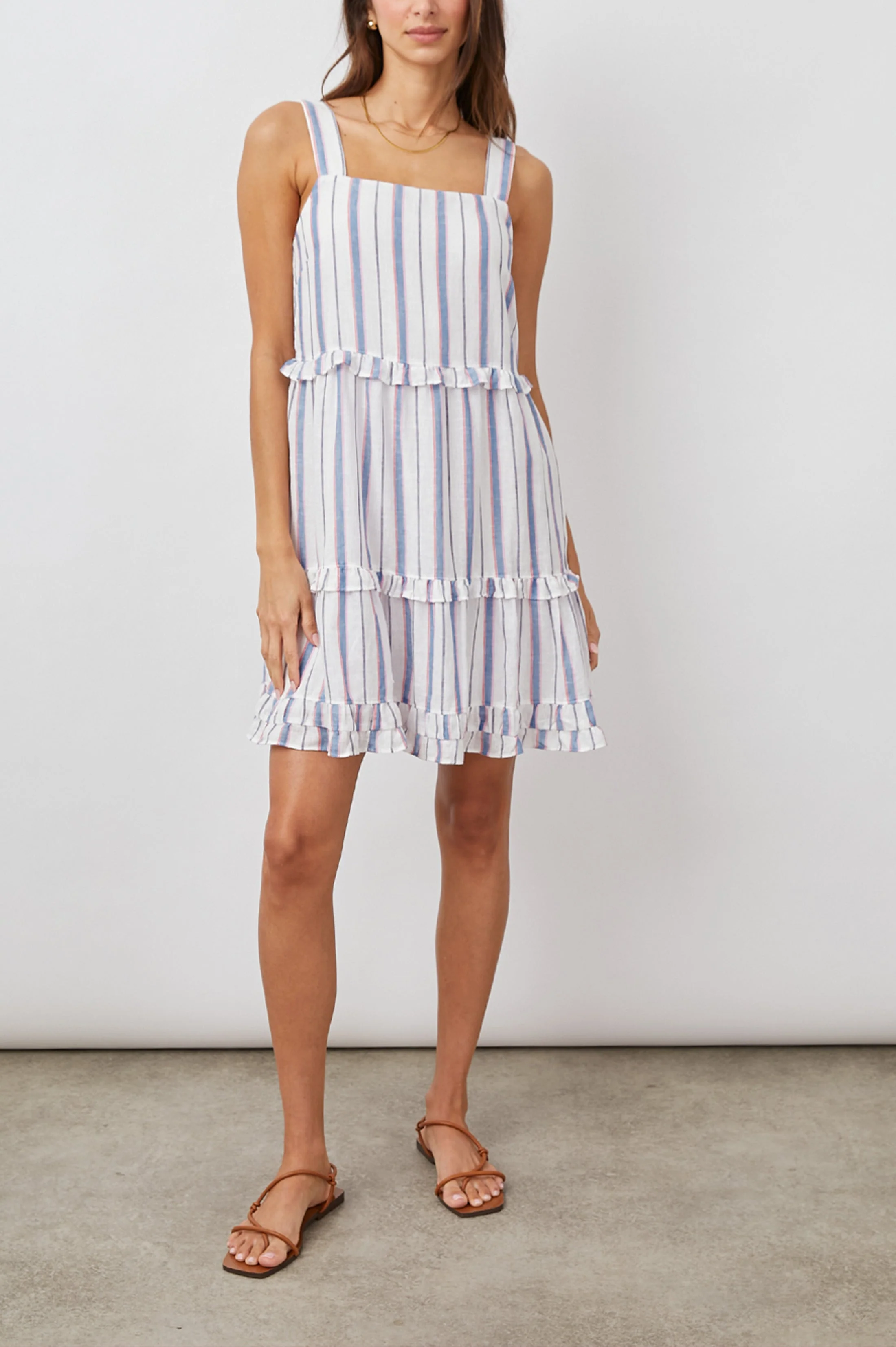 SANDY DRESS - TAHITI STRIPE