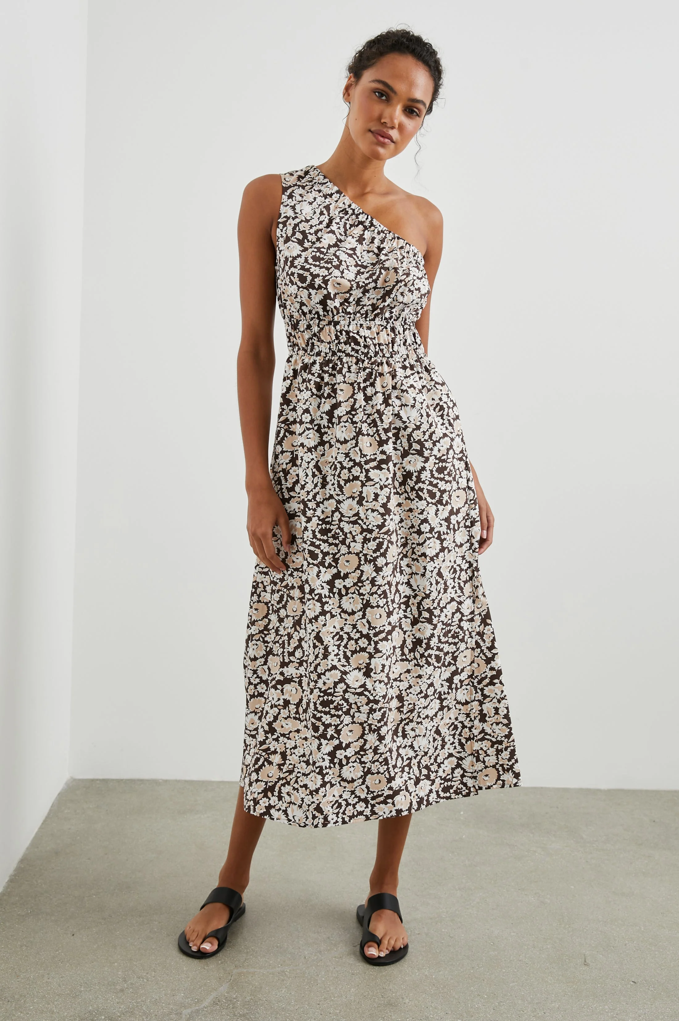 SELANI DRESS - RUSSET FLORAL - Image 3