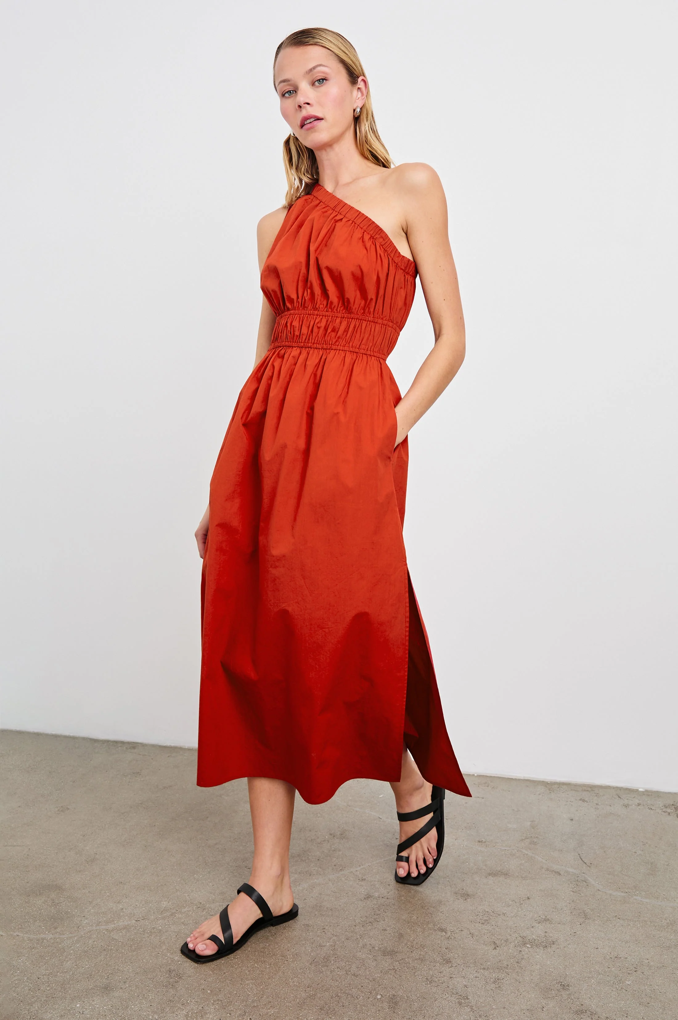 SELANI DRESS - TERRACOTTA - Image 4
