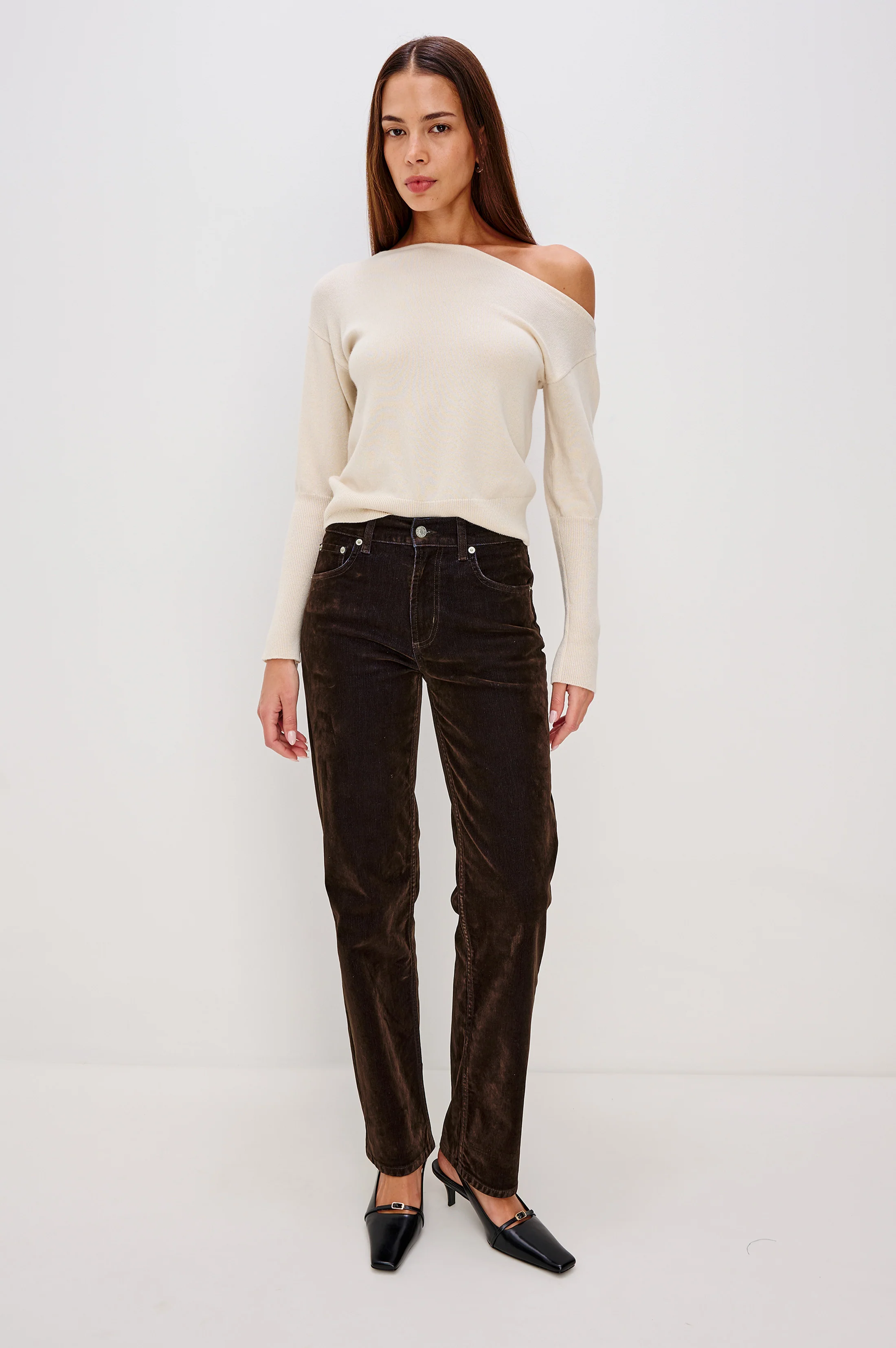 SEPULVEDA STRAIGHT - CHOCOLATE FLOCKING - Image 3