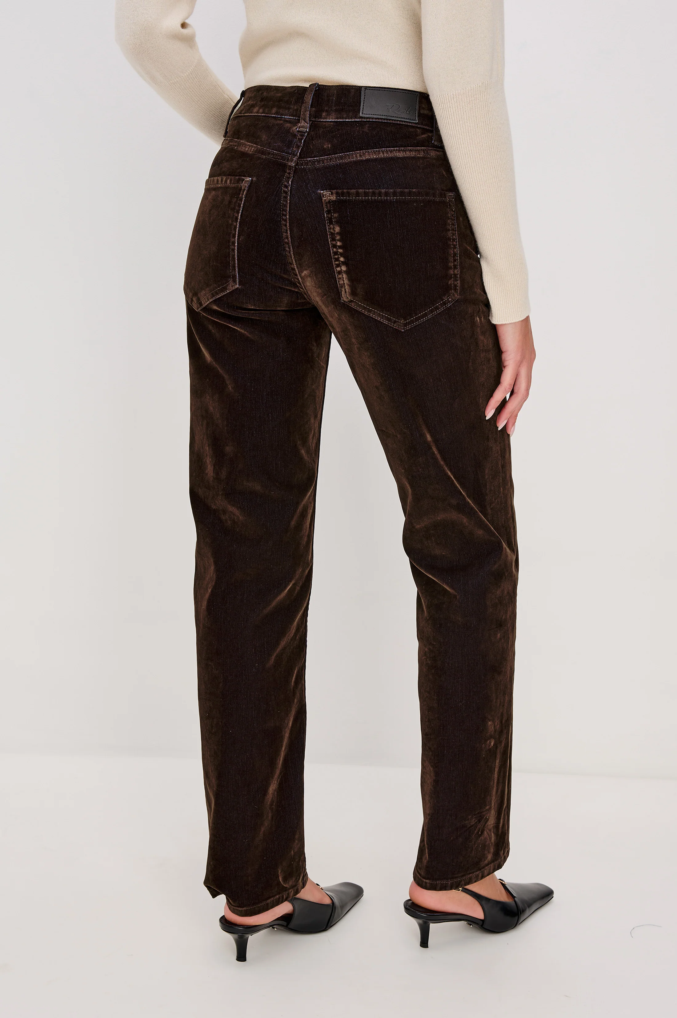 SEPULVEDA STRAIGHT - CHOCOLATE FLOCKING - Image 5