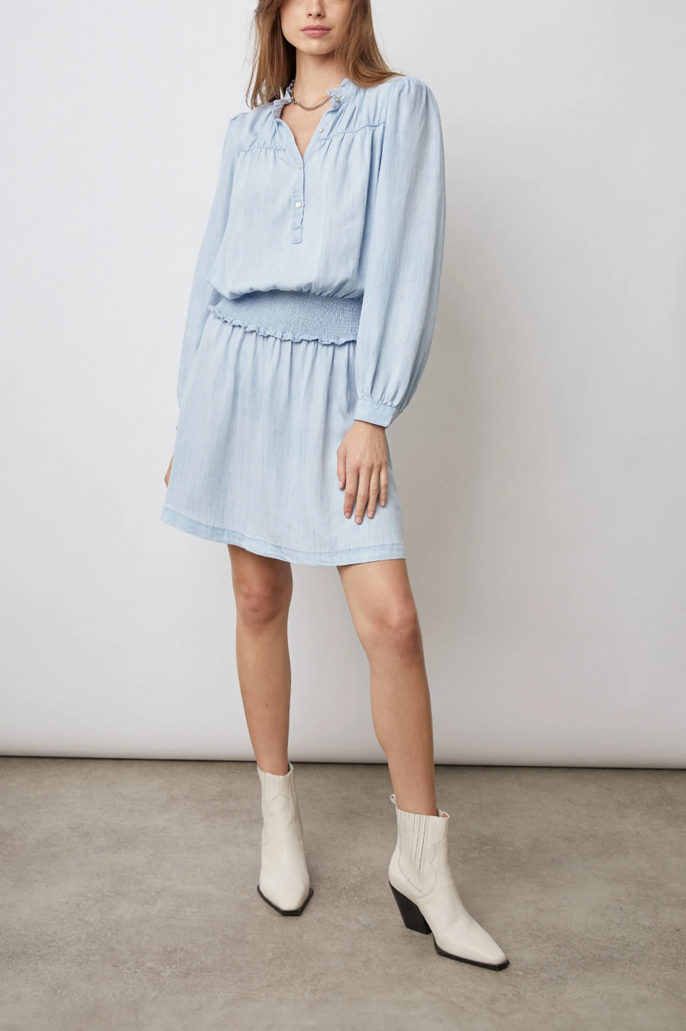 SHAWNA DRESS - LIGHT VINTAGE - Image 3