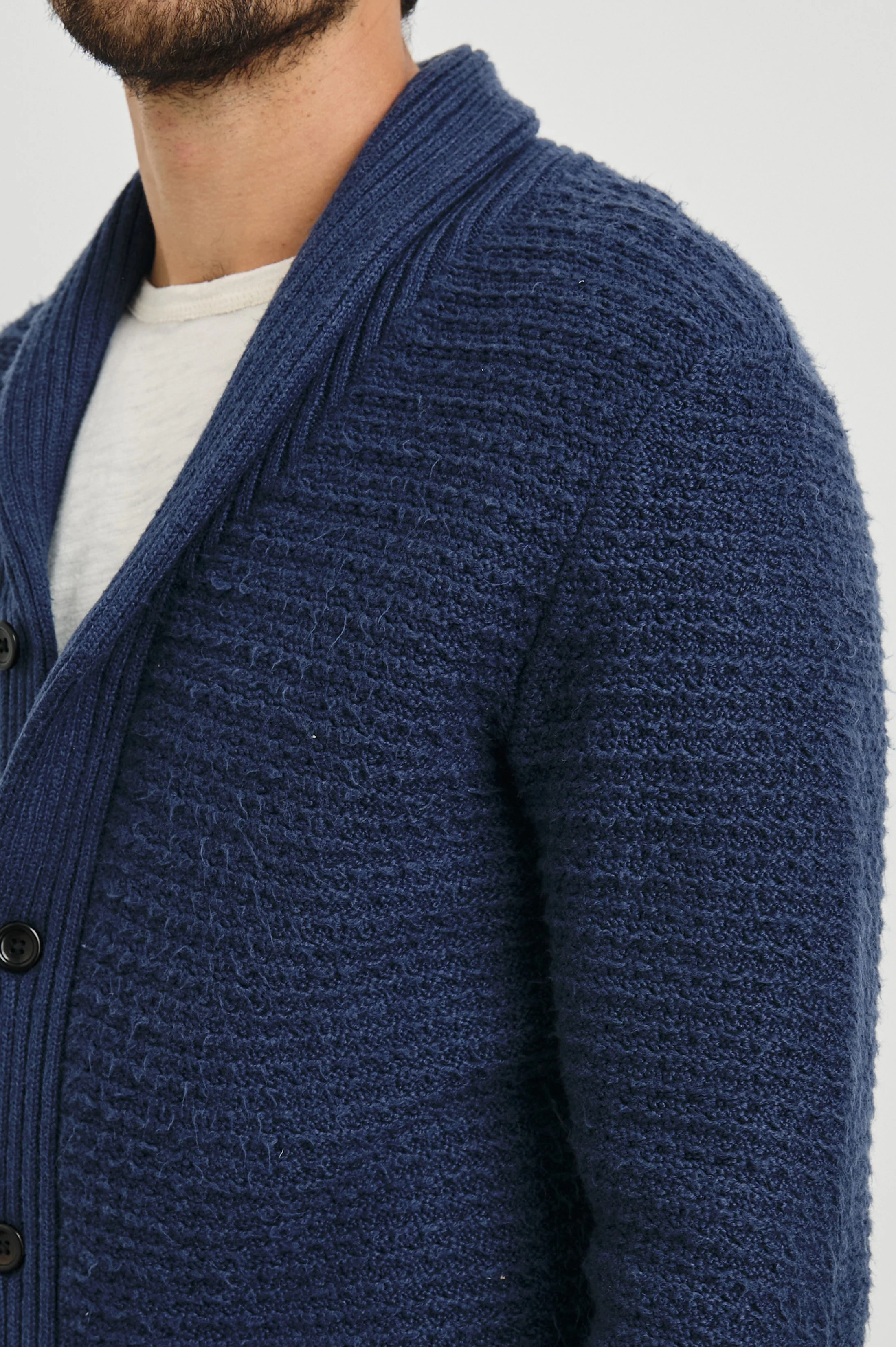 SHEPLEY CARDIGAN - NAVY - Image 2
