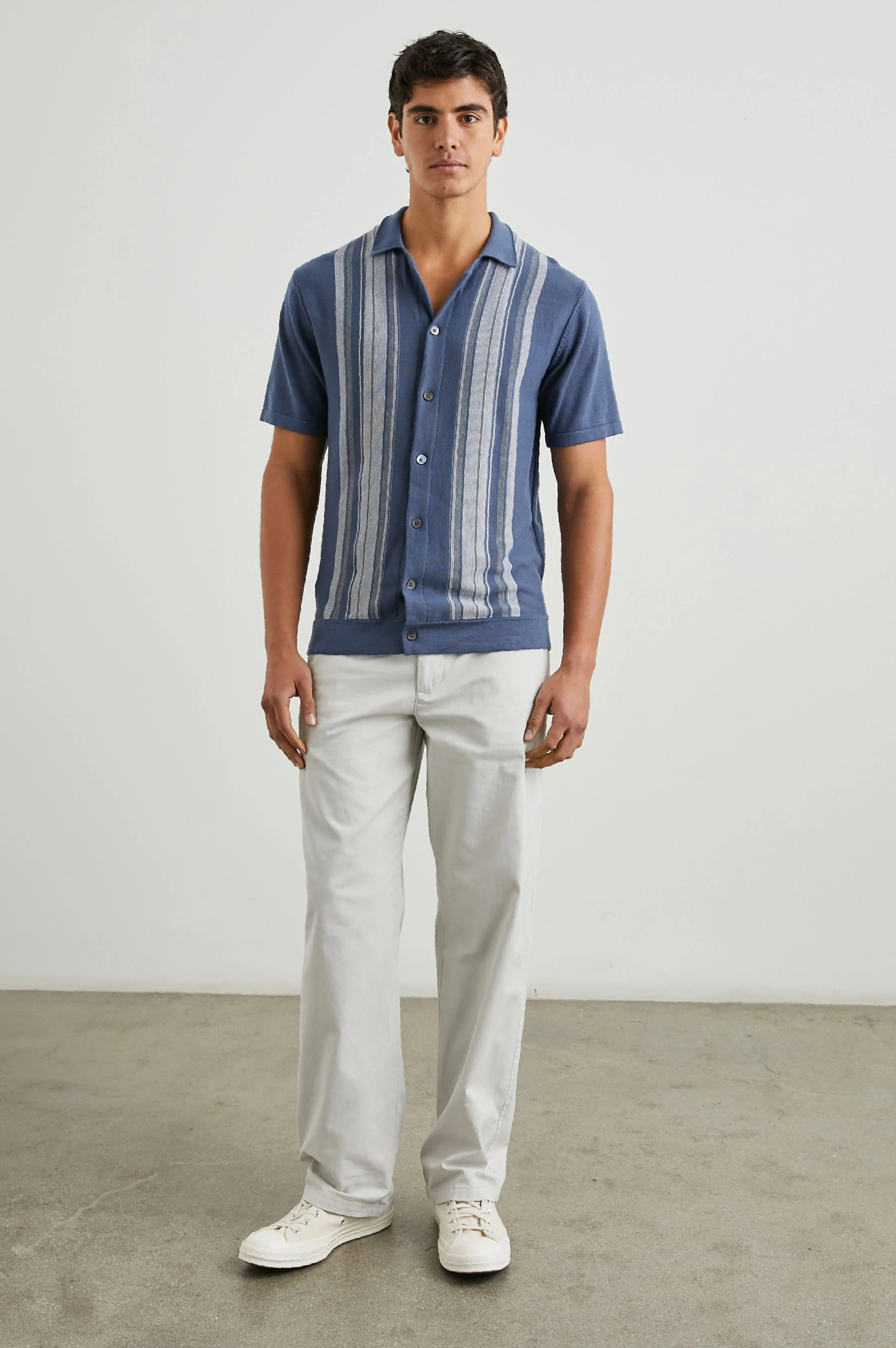 SILAS SHIRT - MARRAKESH BLUE MULTI - Image 3