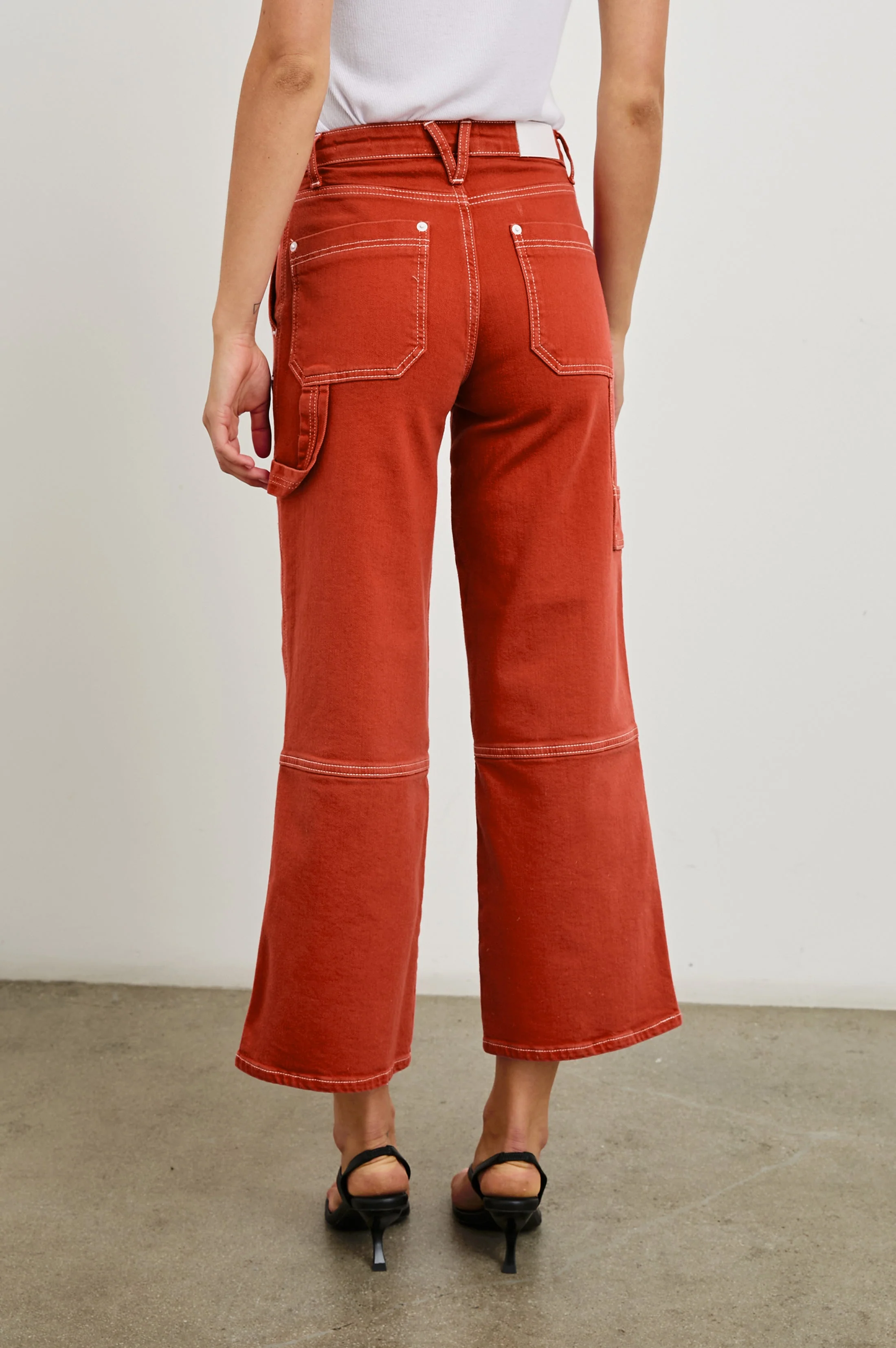 SILVERADO CARPENTER CROP - TERRACOTTA - Image 5