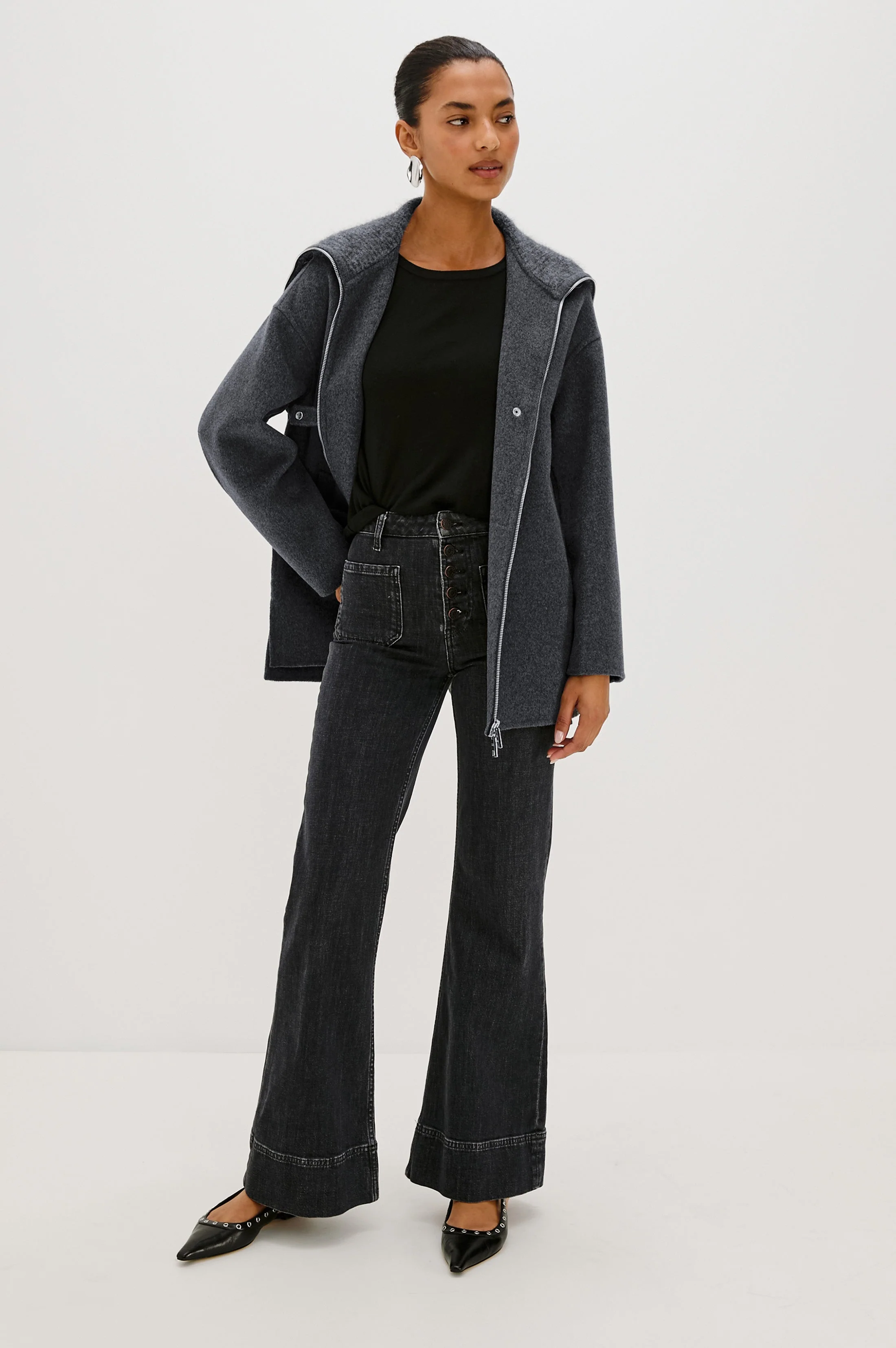 SILVES JACKET - CHARCOAL - Image 3