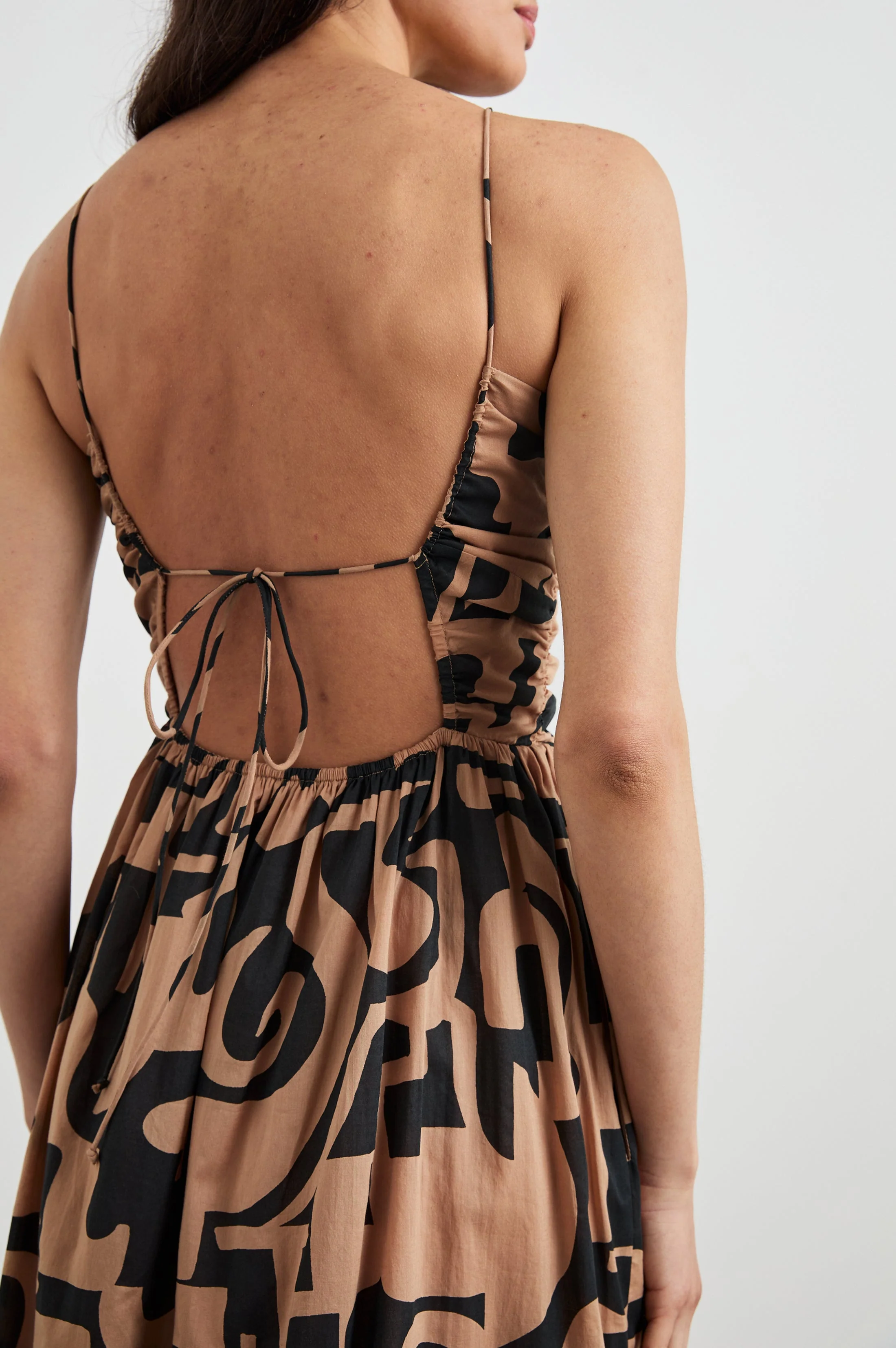 SILVIA DRESS - SANTORINI SAND - Image 6