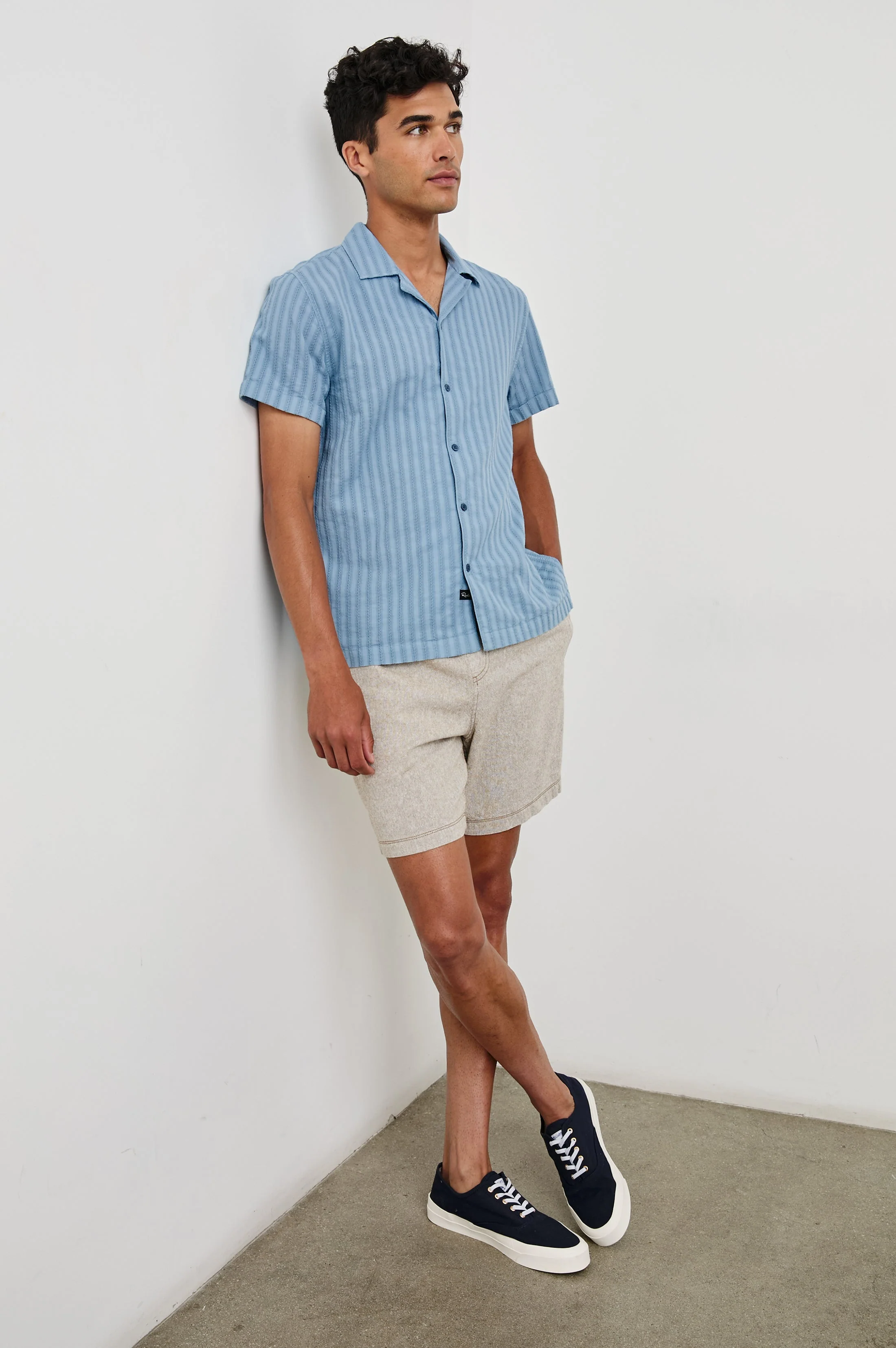SINCLAIR SHIRT - FADED BLUE
