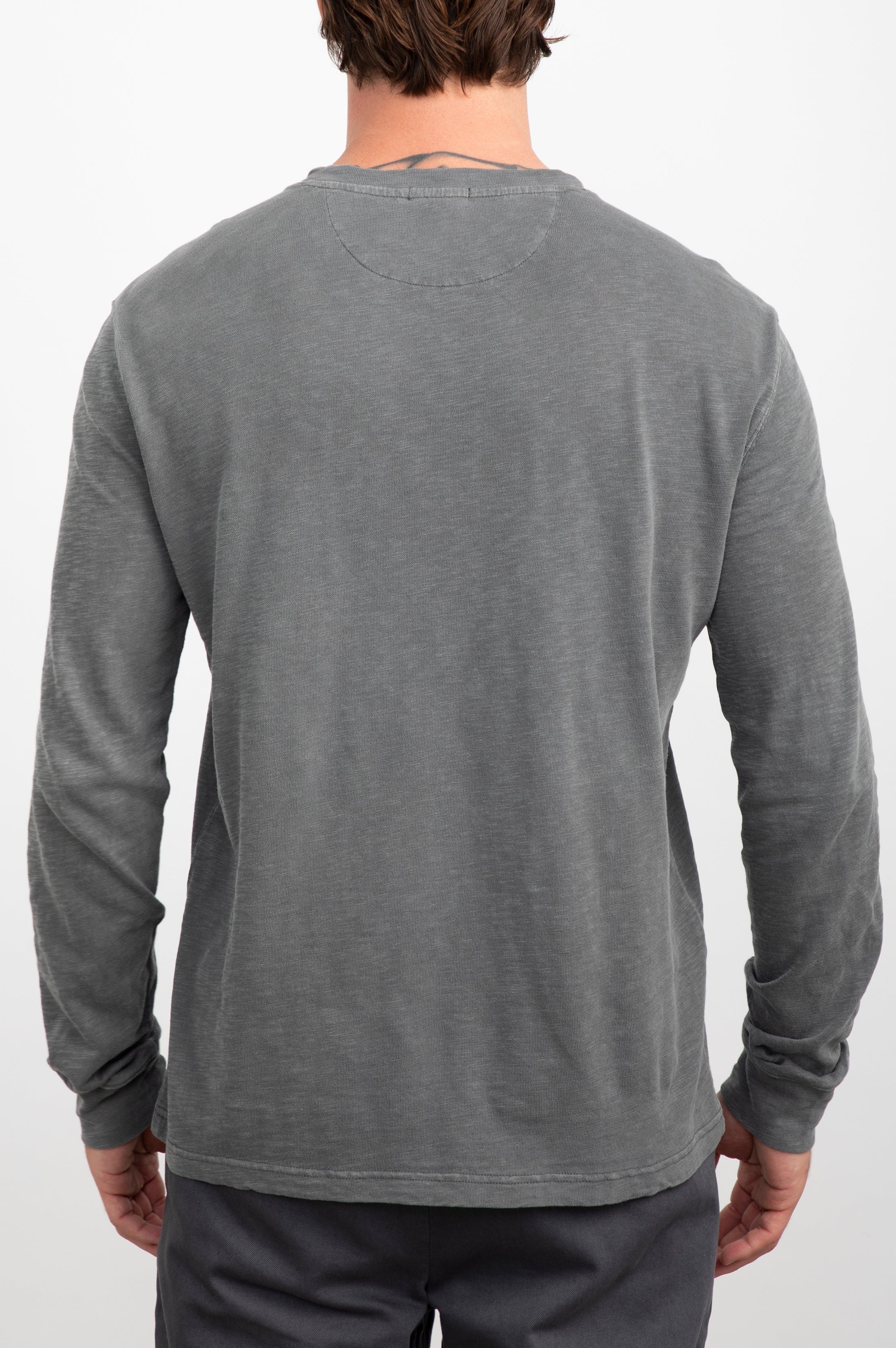 SKHI HENLEY - WASHED BLACK - Image 5