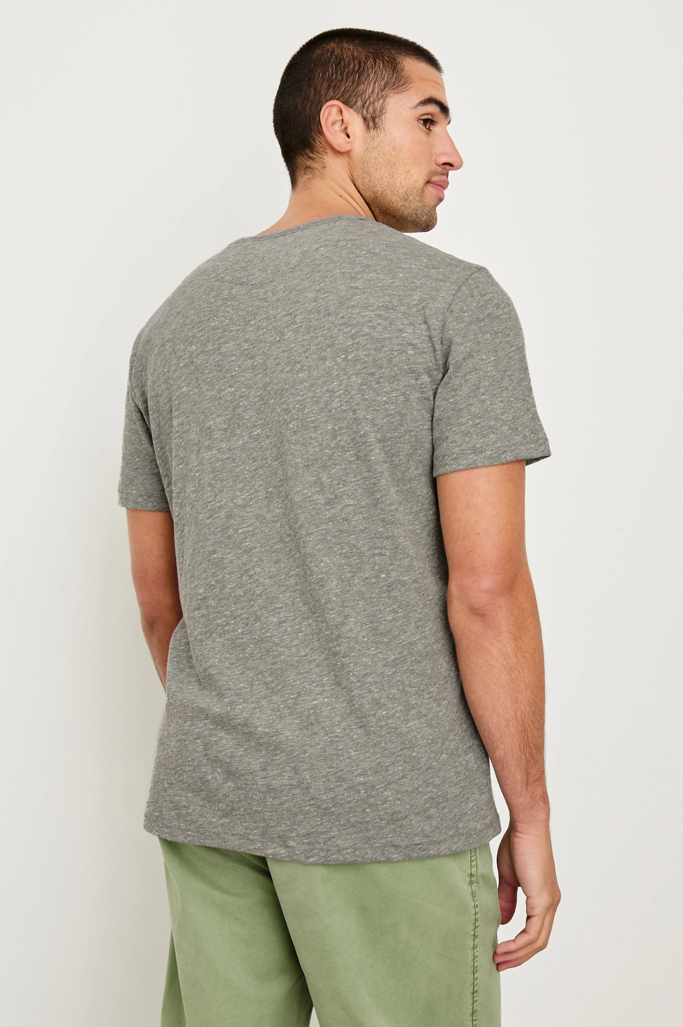 SKIPPER T-SHIRT - HEATHER GREY - Image 10