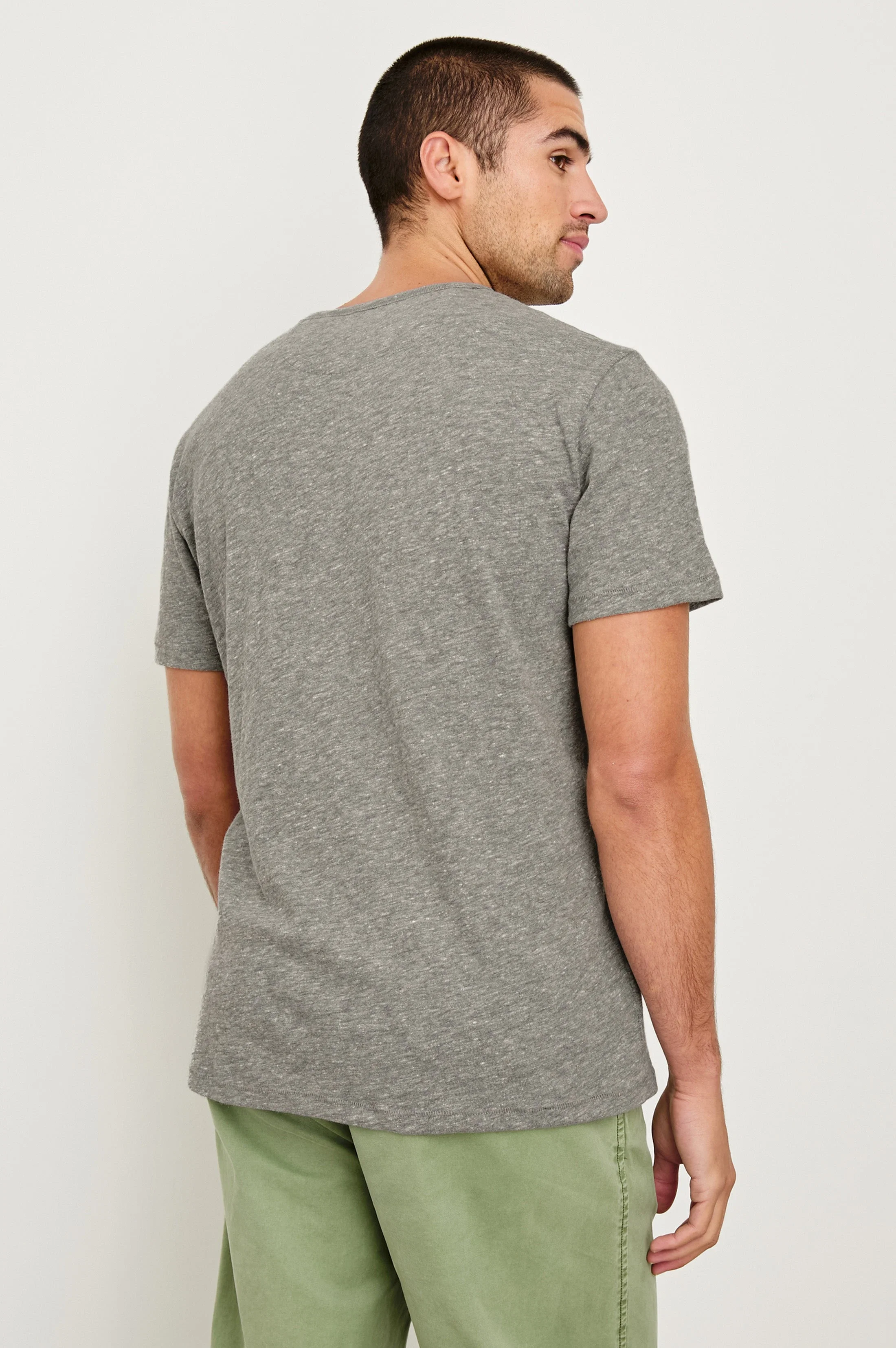 SKIPPER T-SHIRT - HEATHER GREY - Image 5