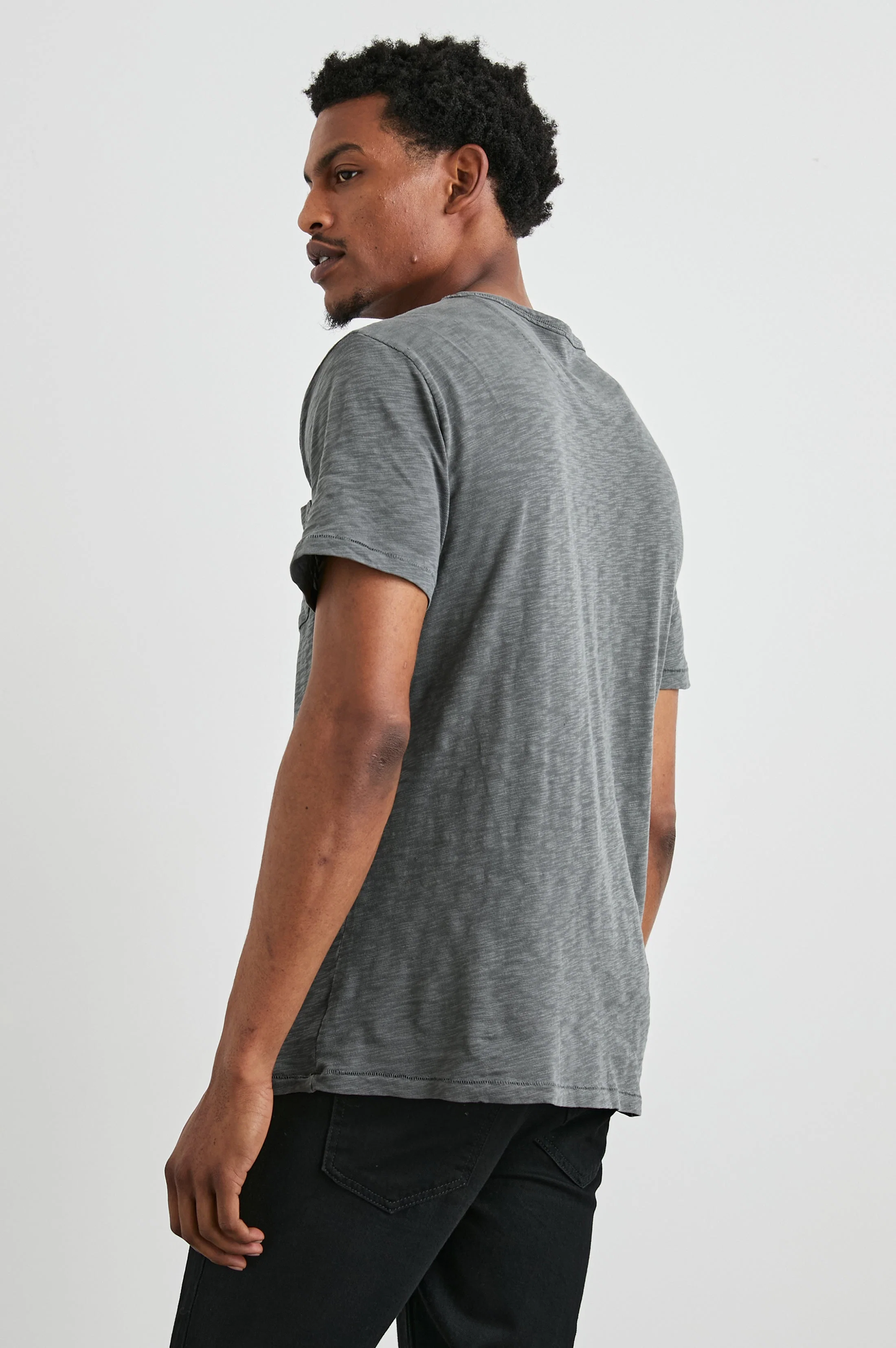 SKIPPER T-SHIRT - WASHED BLACK - Image 4