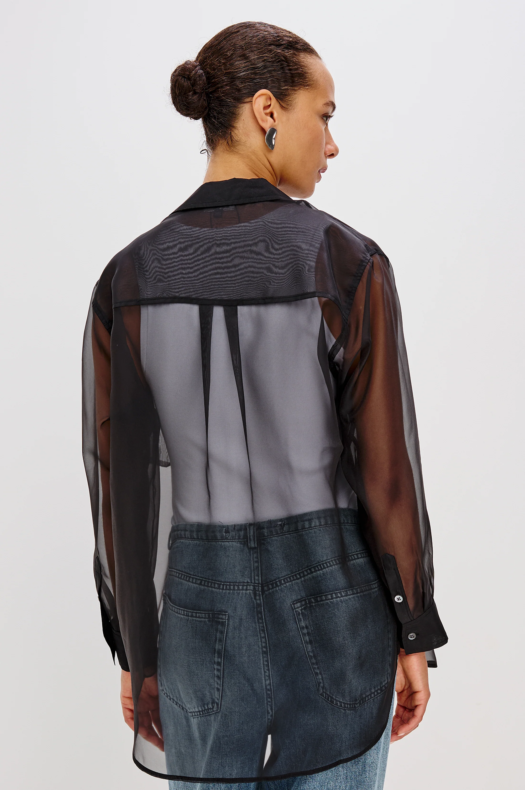 SOFIYA SHIRT - BLACK - Image 5