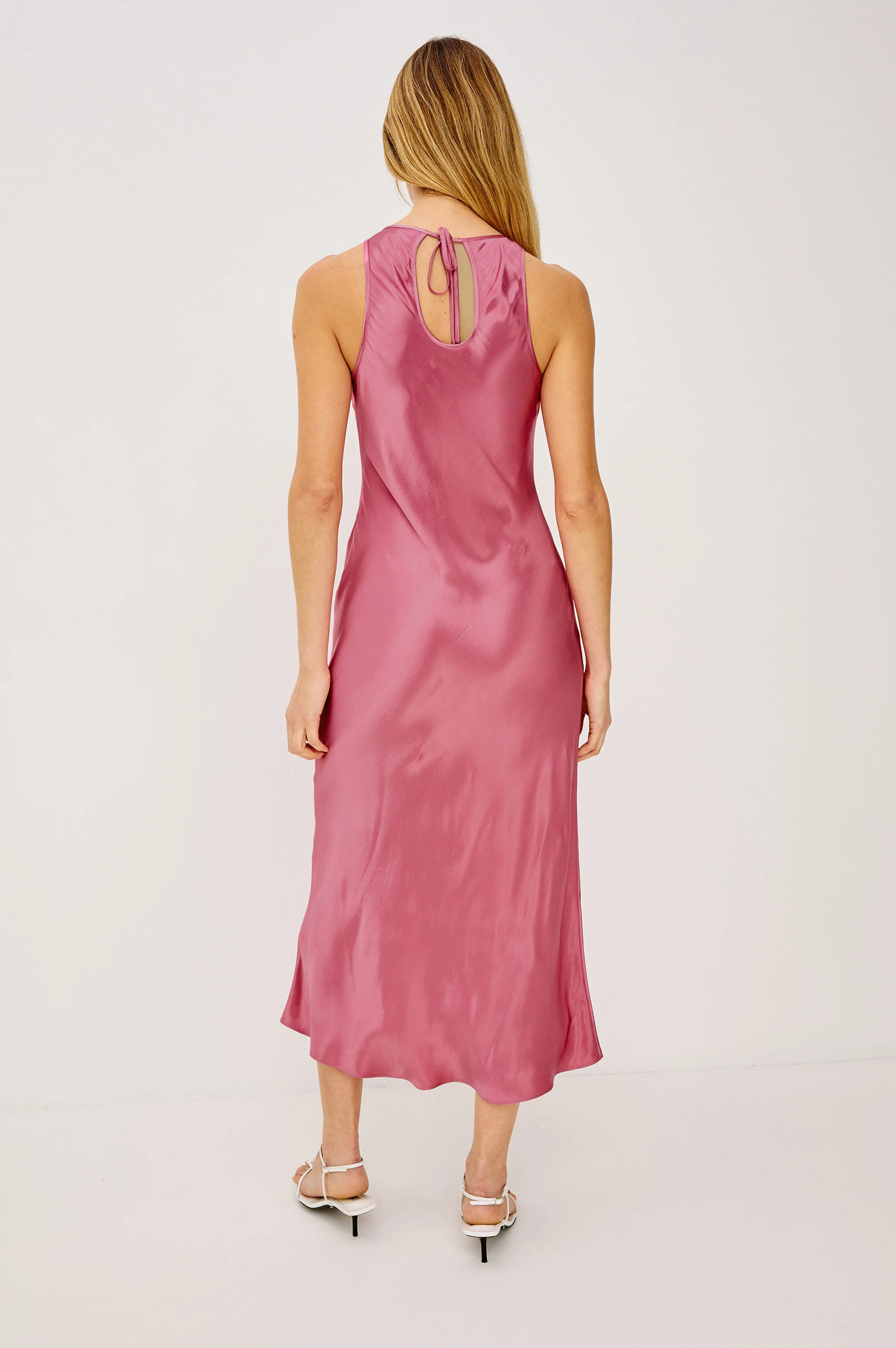 SOLENE DRESS - DARK ROSE - Image 4