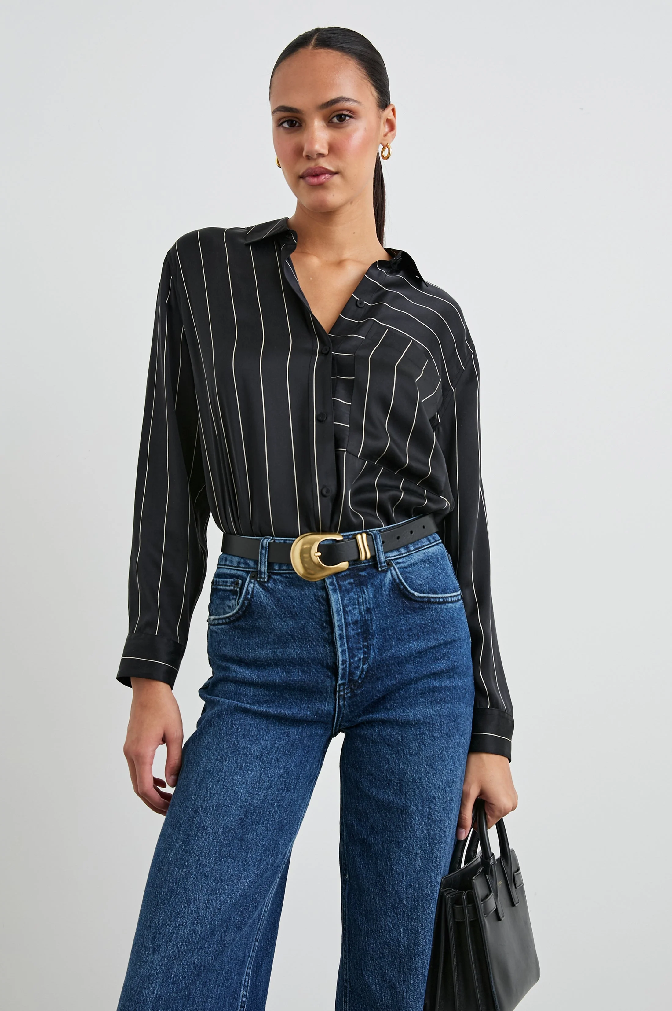 SPENCER SHIRT - INK STRIPE - Image 4