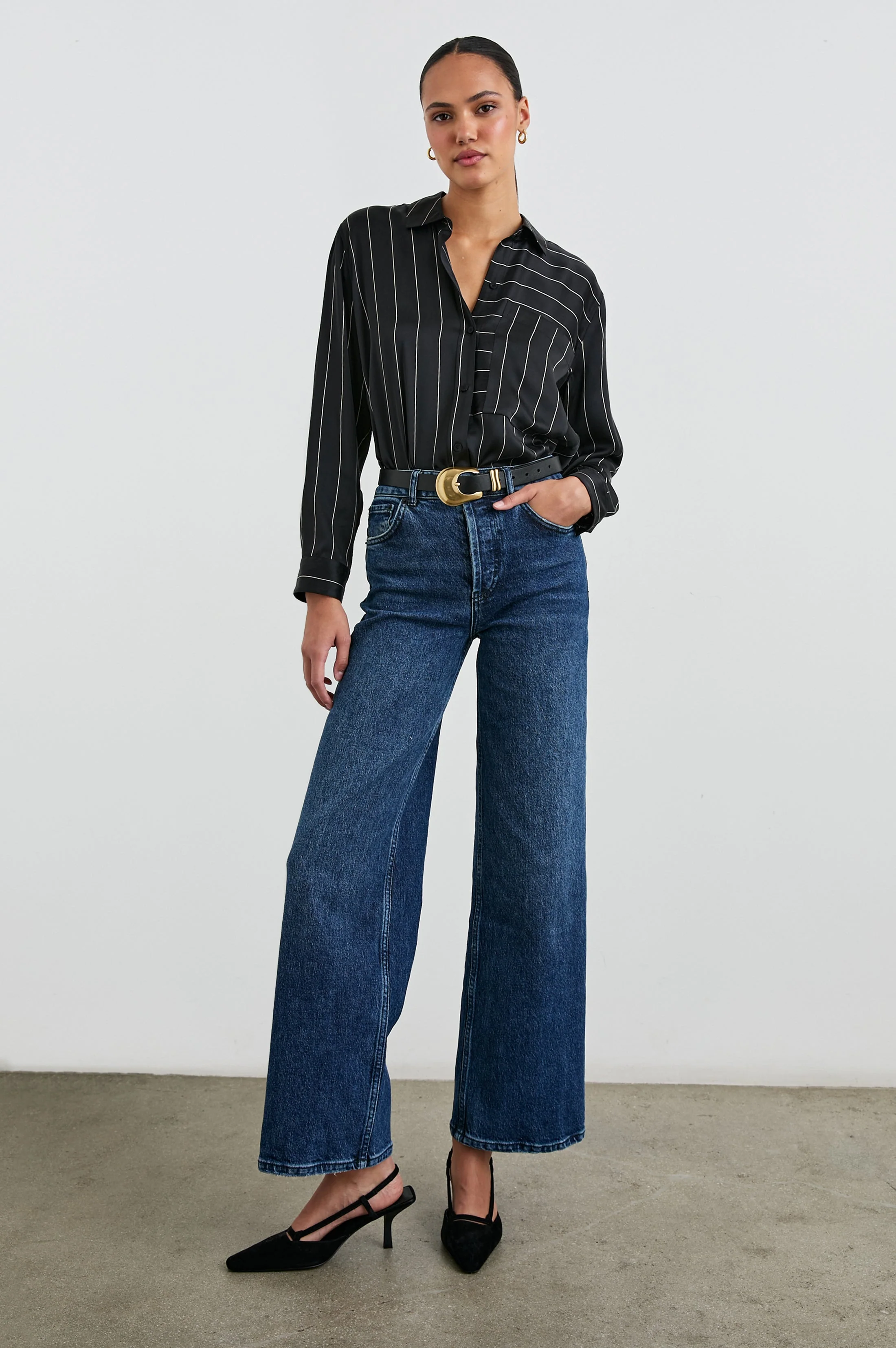 SPENCER SHIRT - INK STRIPE - Image 5