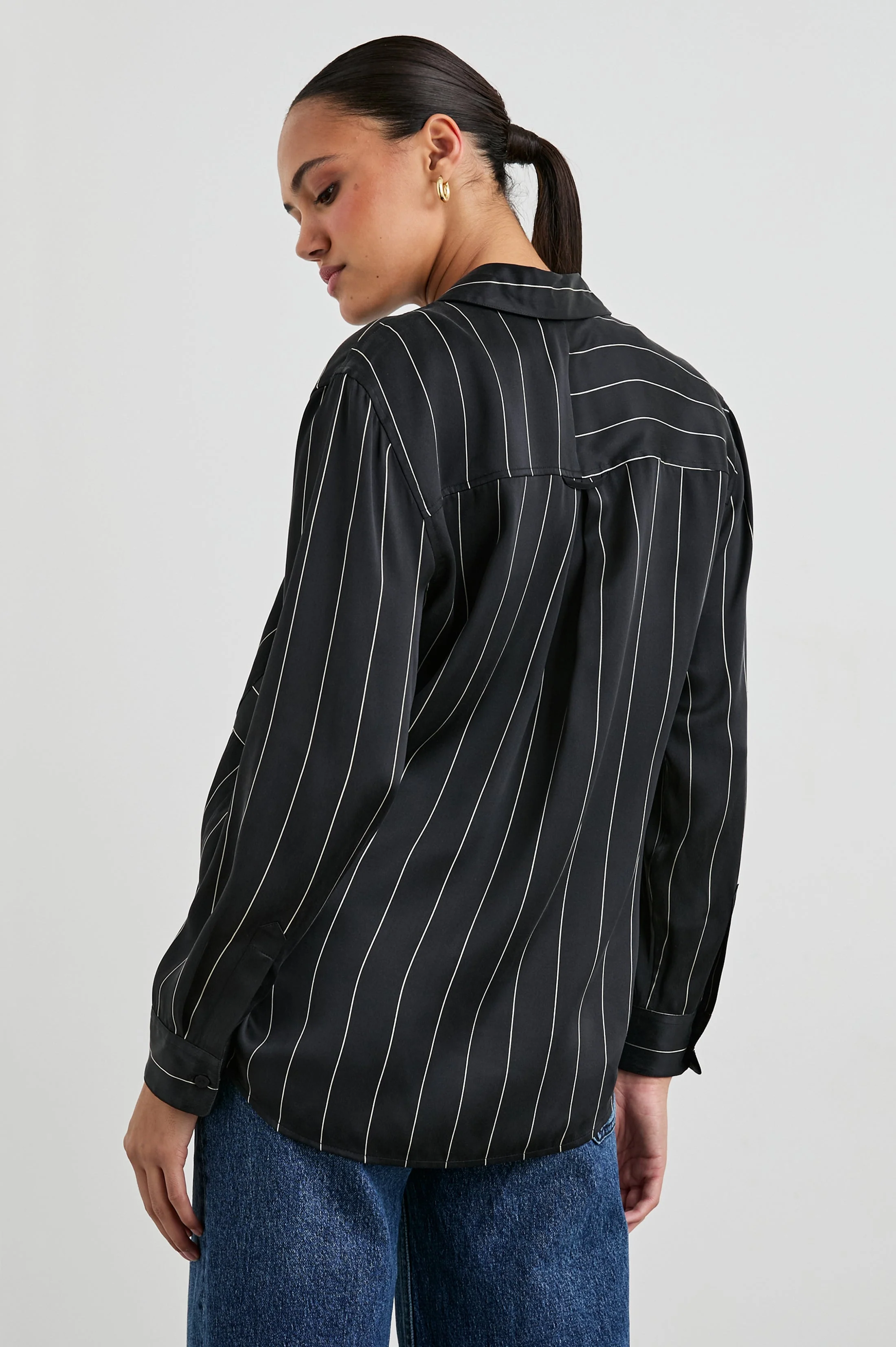 SPENCER SHIRT - INK STRIPE - Image 6
