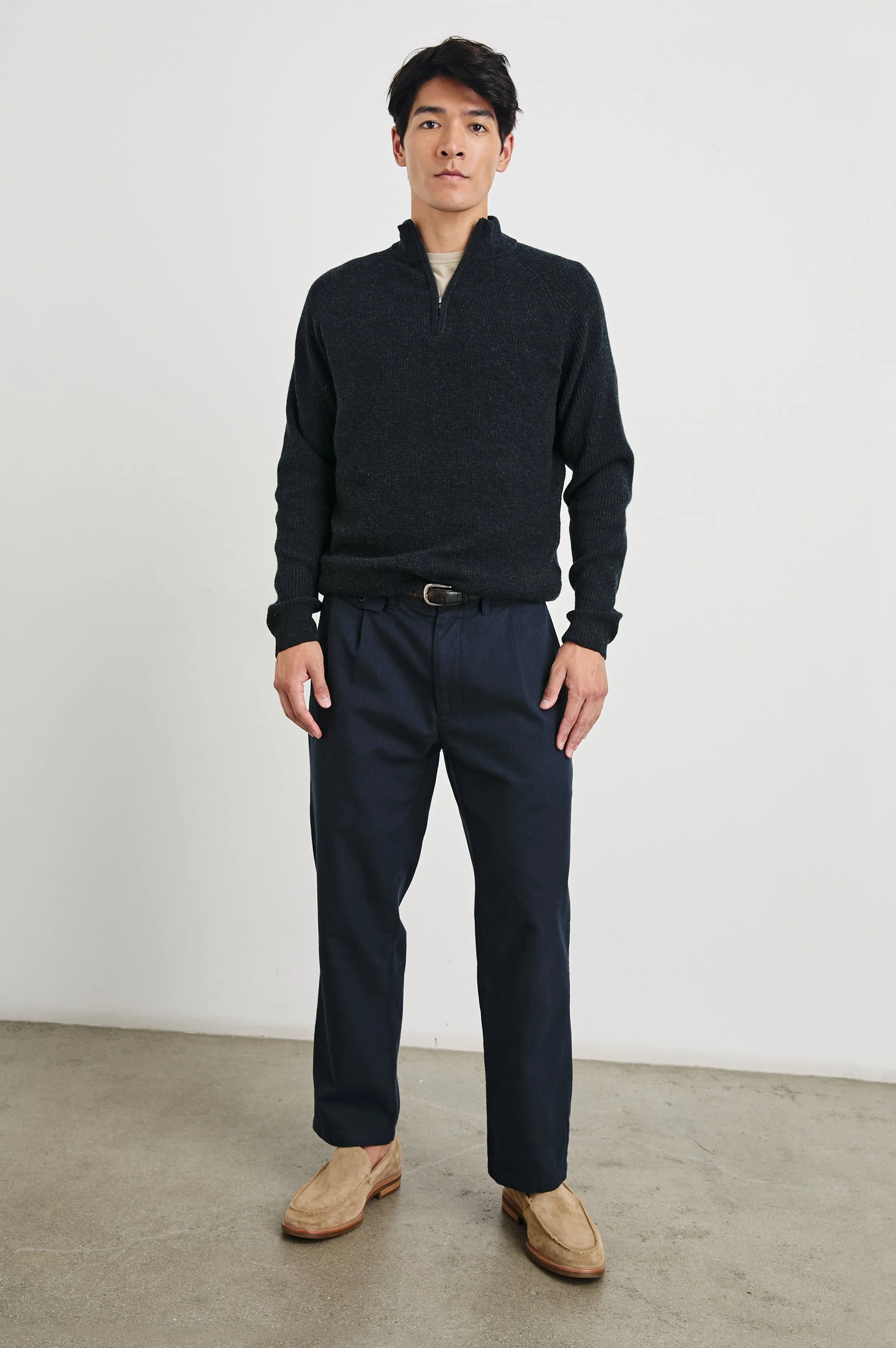 STARK QUARTER ZIP - CAST IRON - Image 2