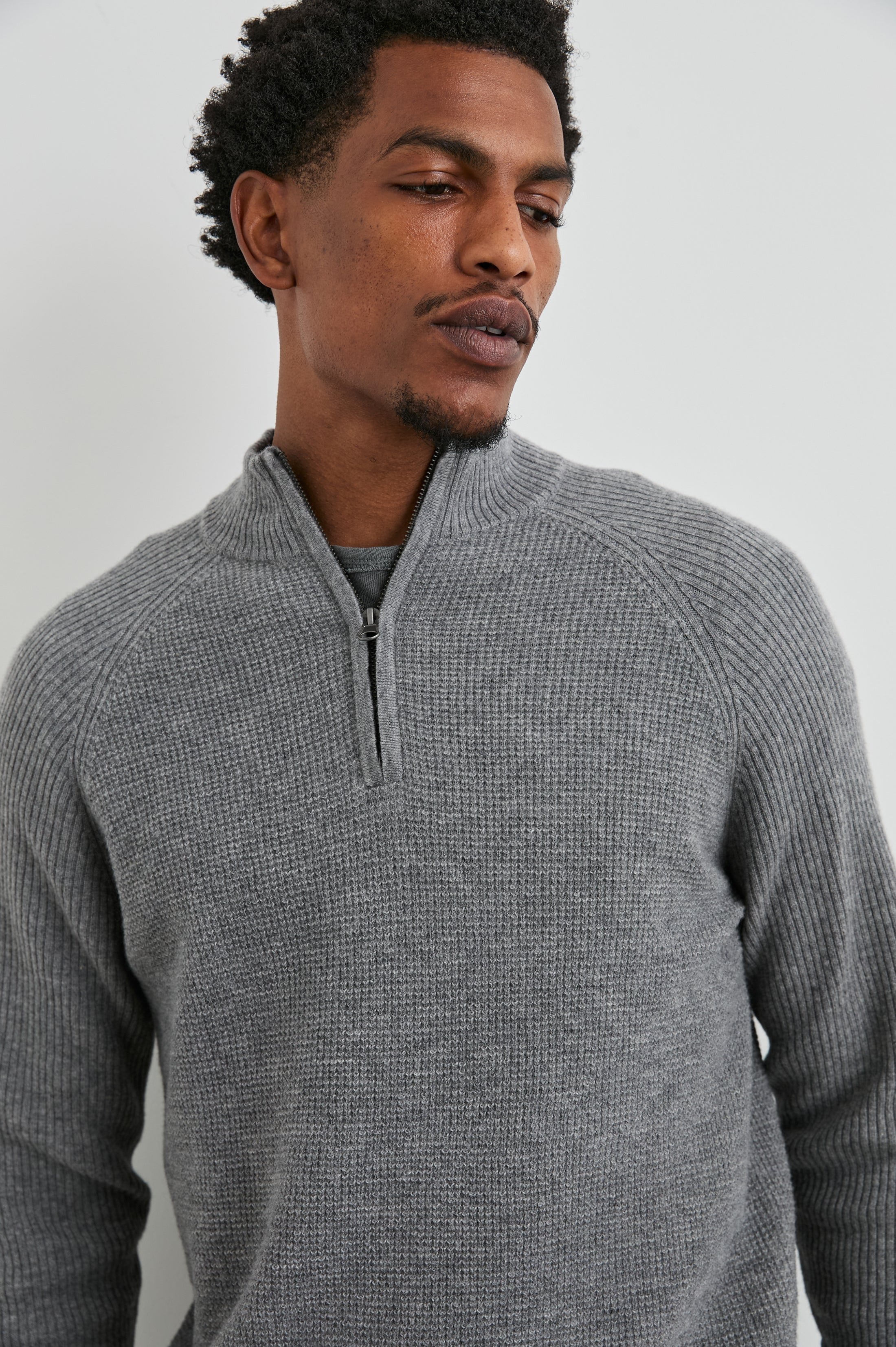 STARK QUARTER ZIP - FINCH - Image 4