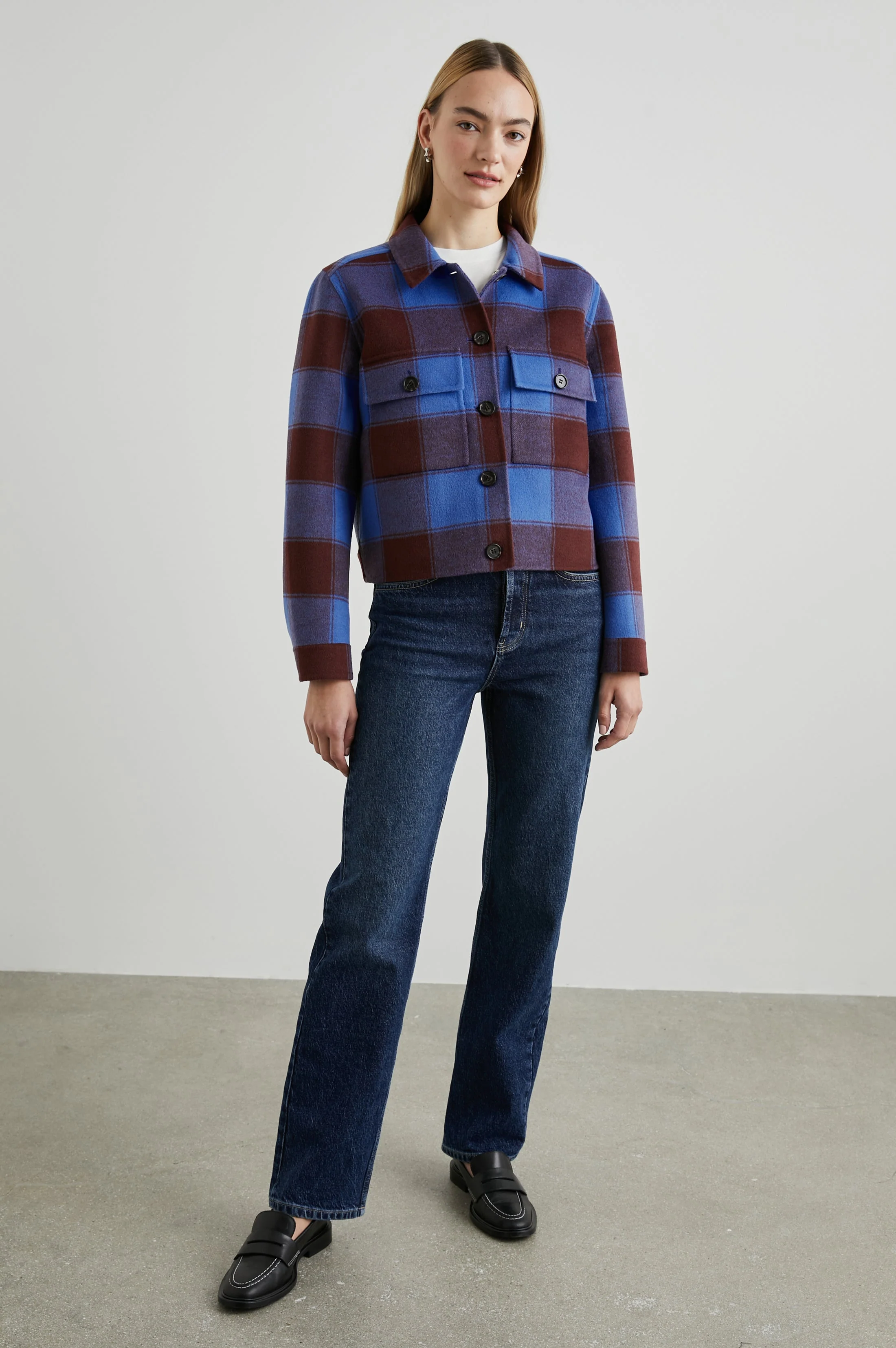 STEFFI JACKET - COBALT CHOCOLATE - Image 3