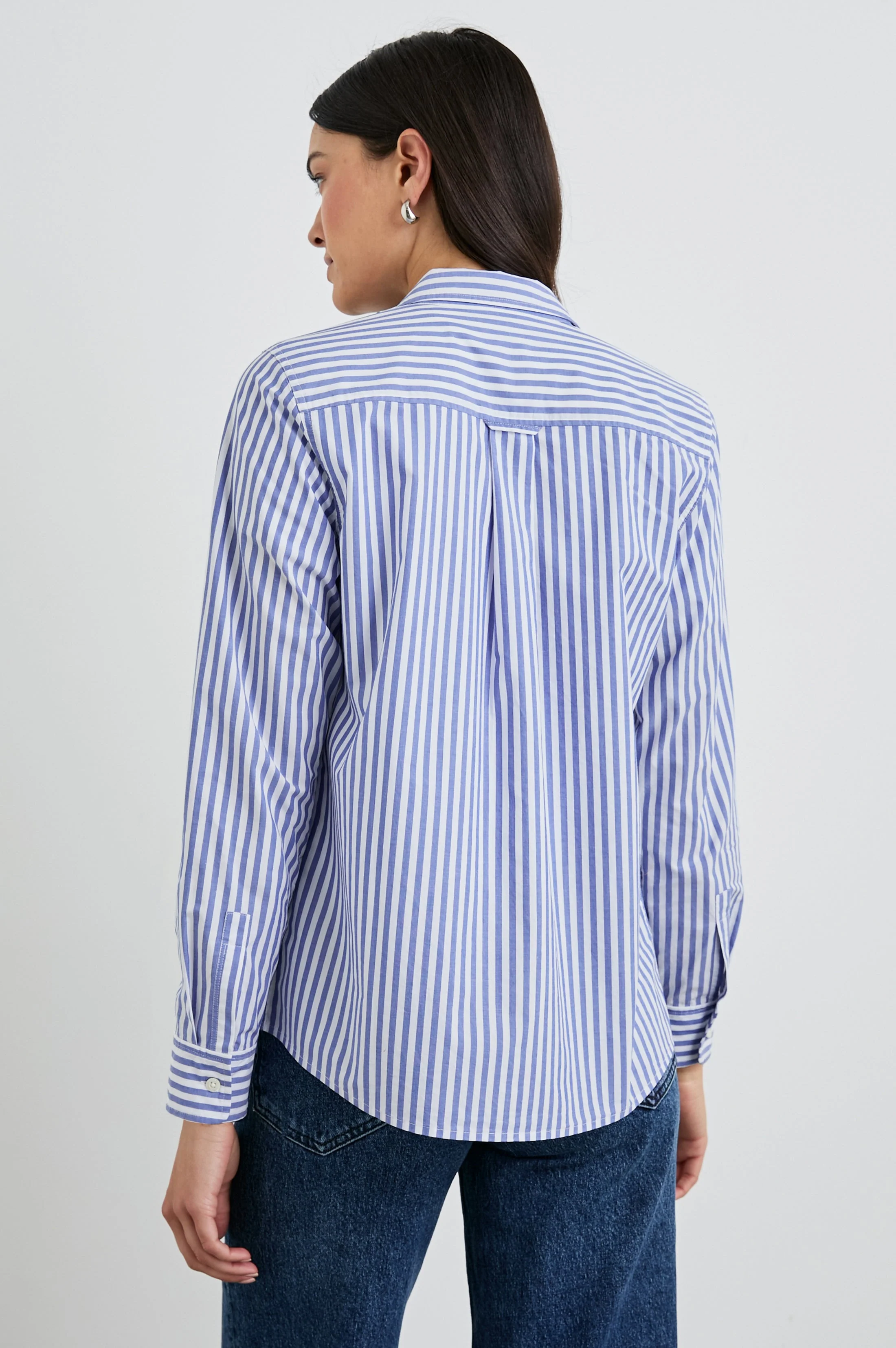 STINA SHIRT - MARINER WHITE STRIPE - Image 5