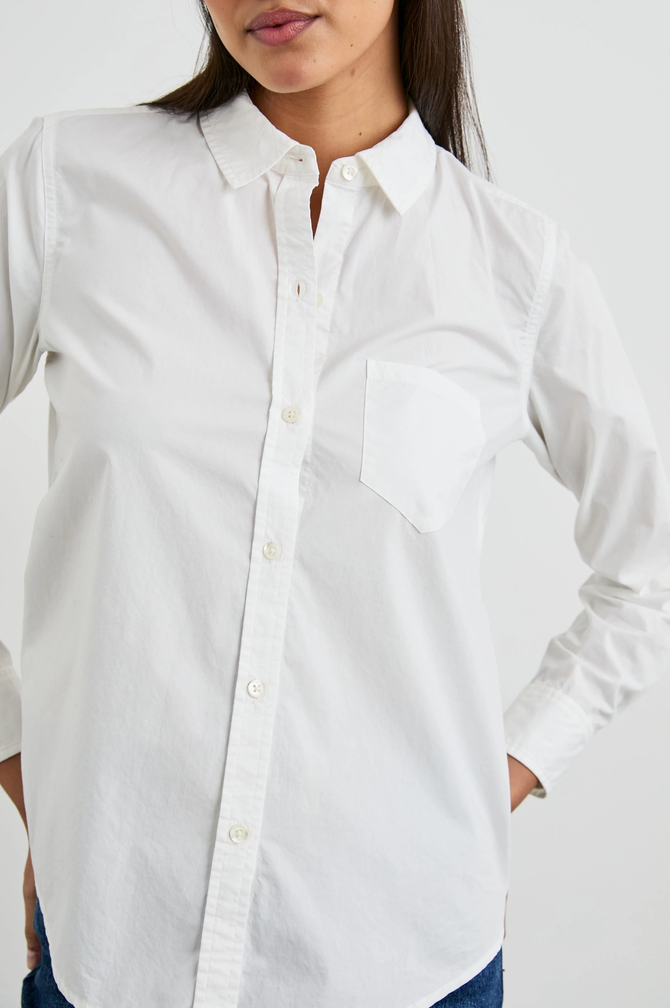 STINA SHIRT - WHITE - Image 2