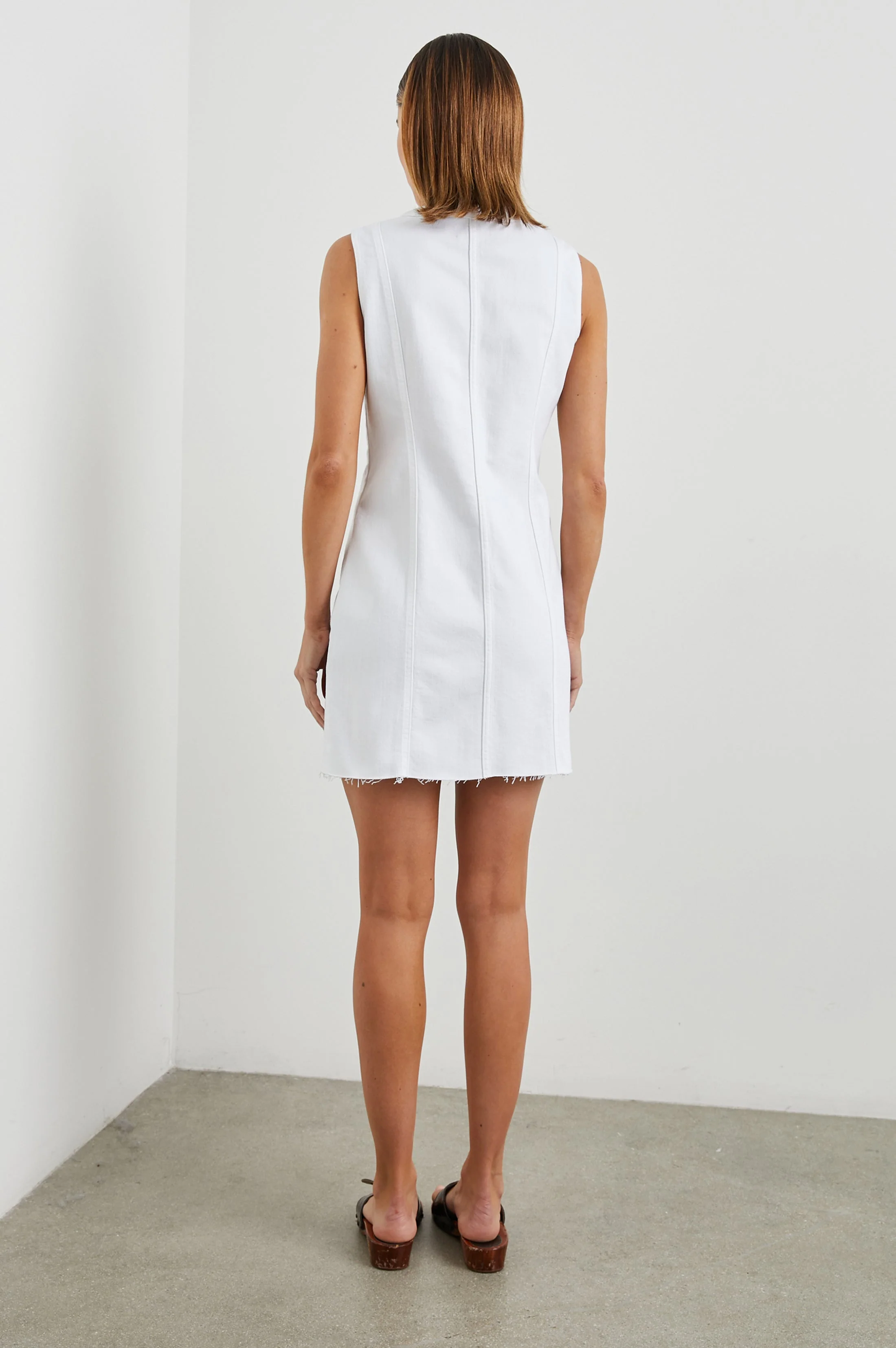 STRAND DRESS - SALT WHITE - Image 6