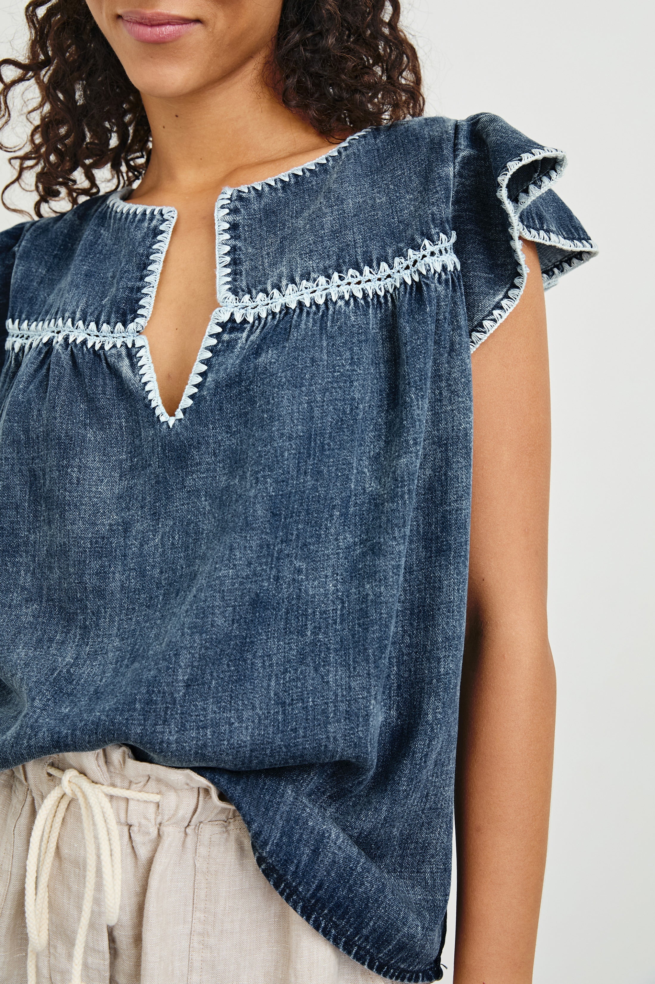 TAFIA TOP - CLASSIC BLUE - Image 2