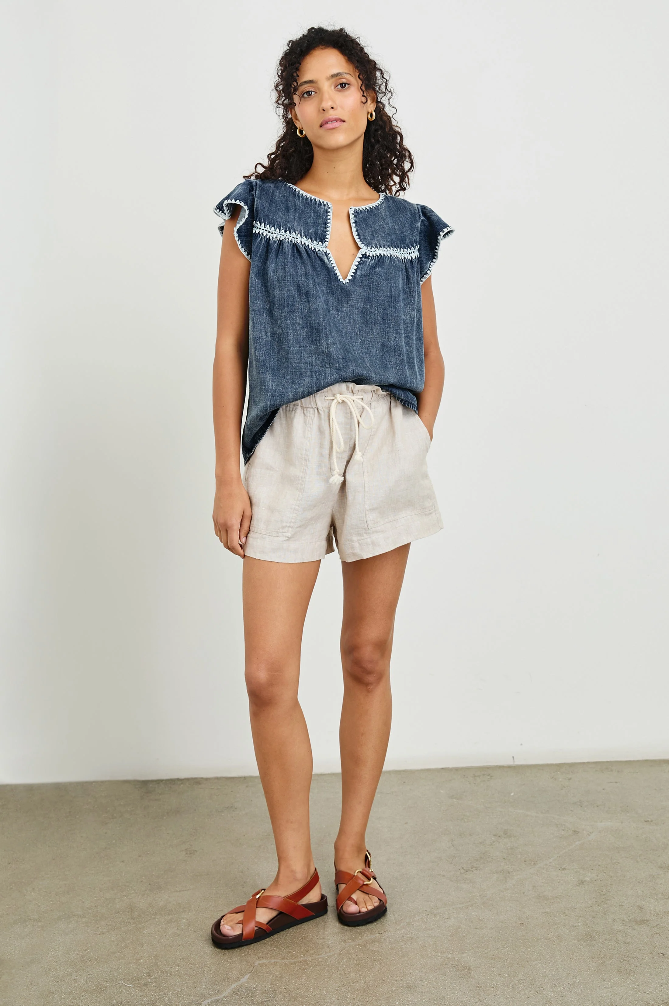 TAFIA TOP - CLASSIC BLUE - Image 3