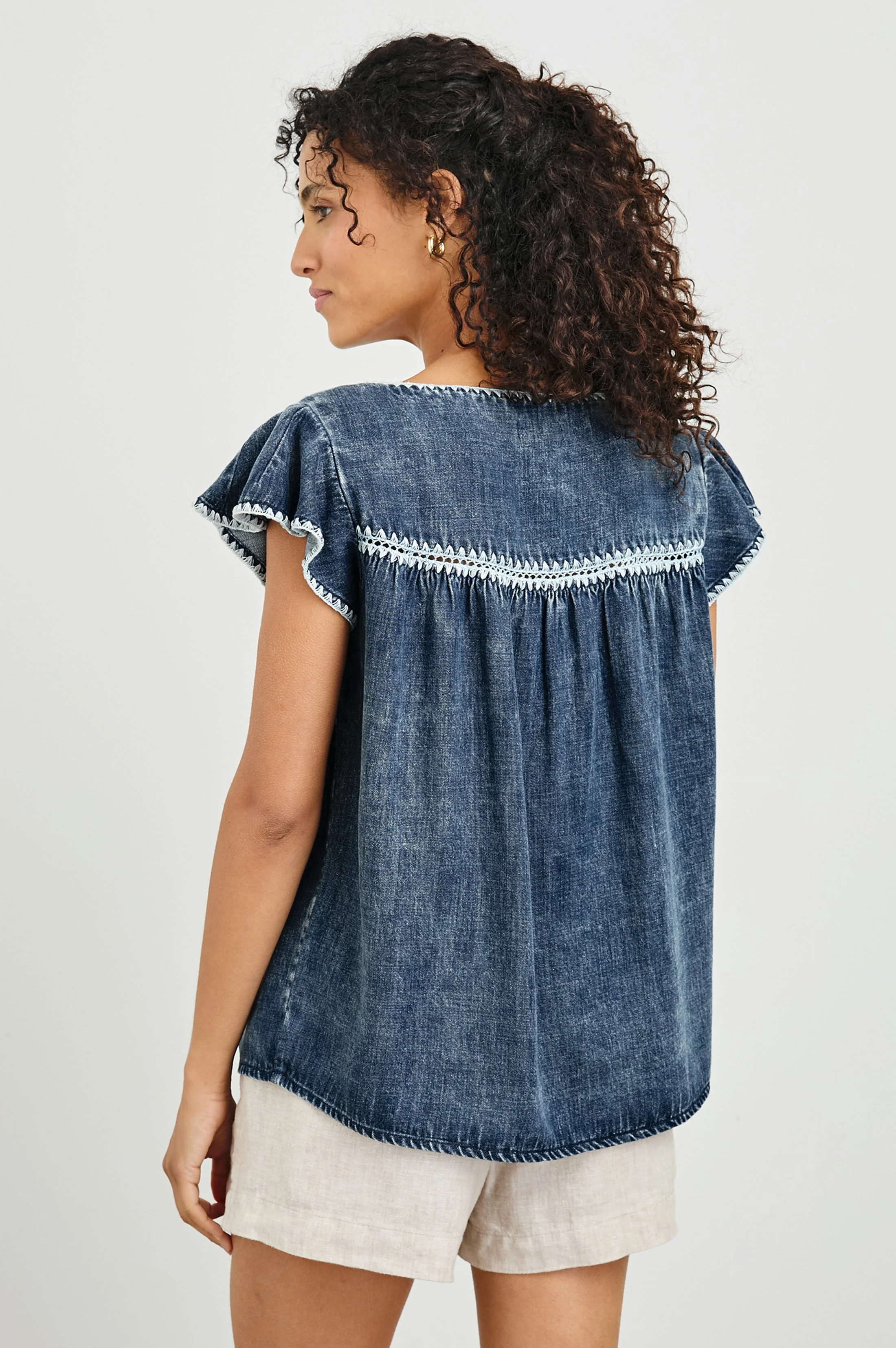 TAFIA TOP - CLASSIC BLUE - Image 5