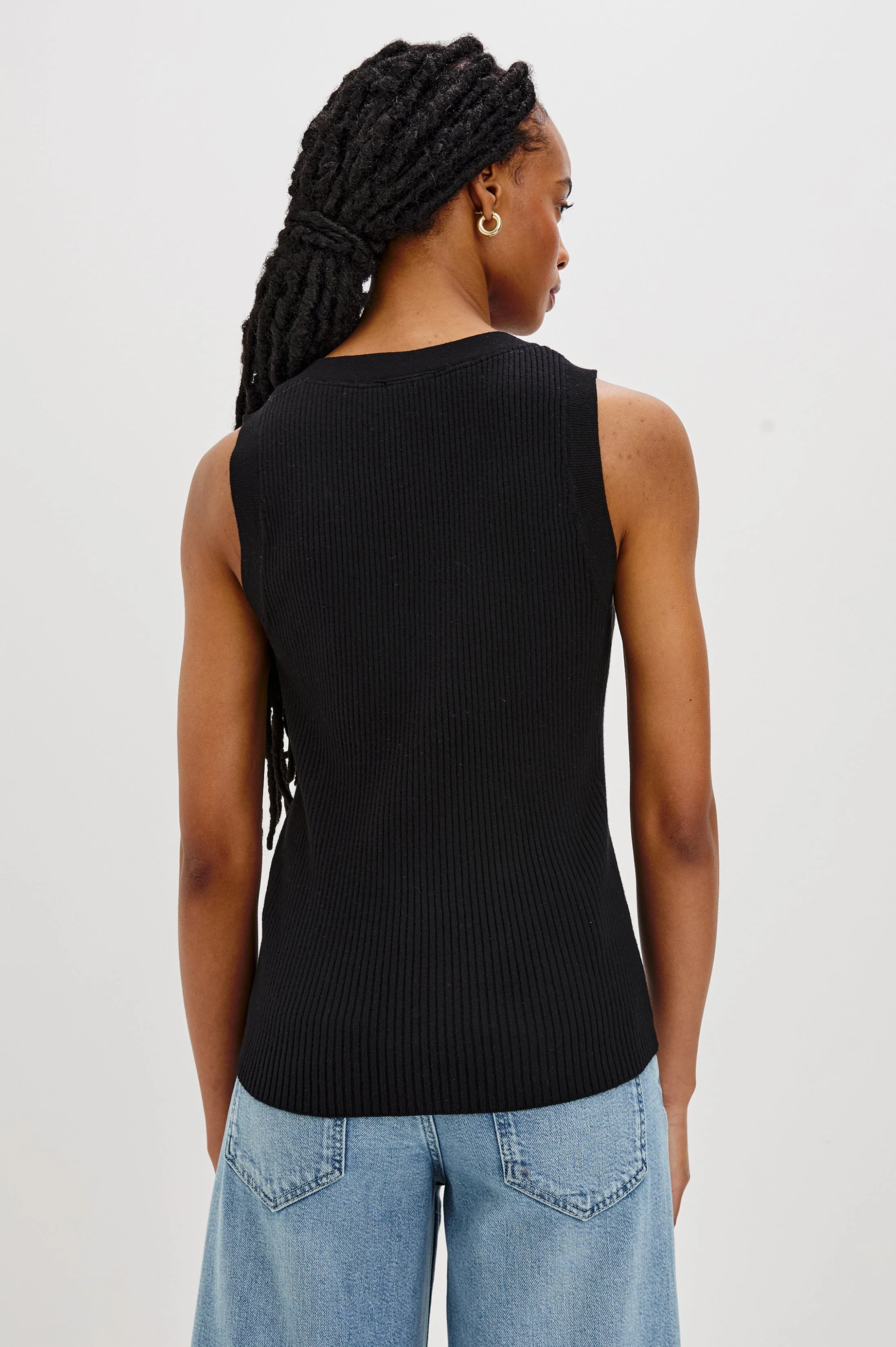 TATIA TOP - BLACK - Image 5