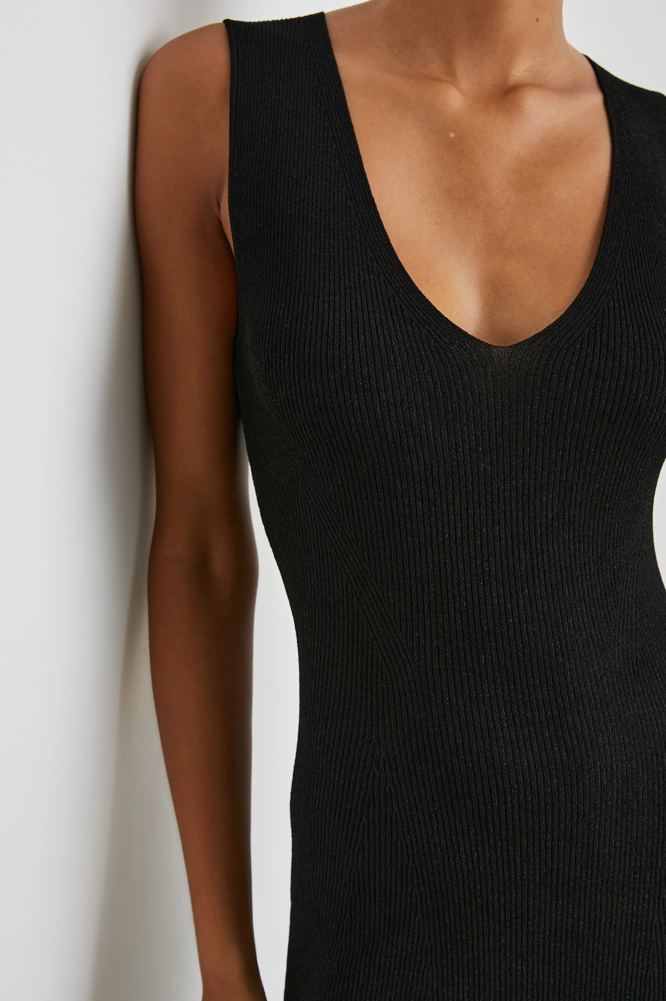 TEAGAN DRESS - BLACK - Image 2