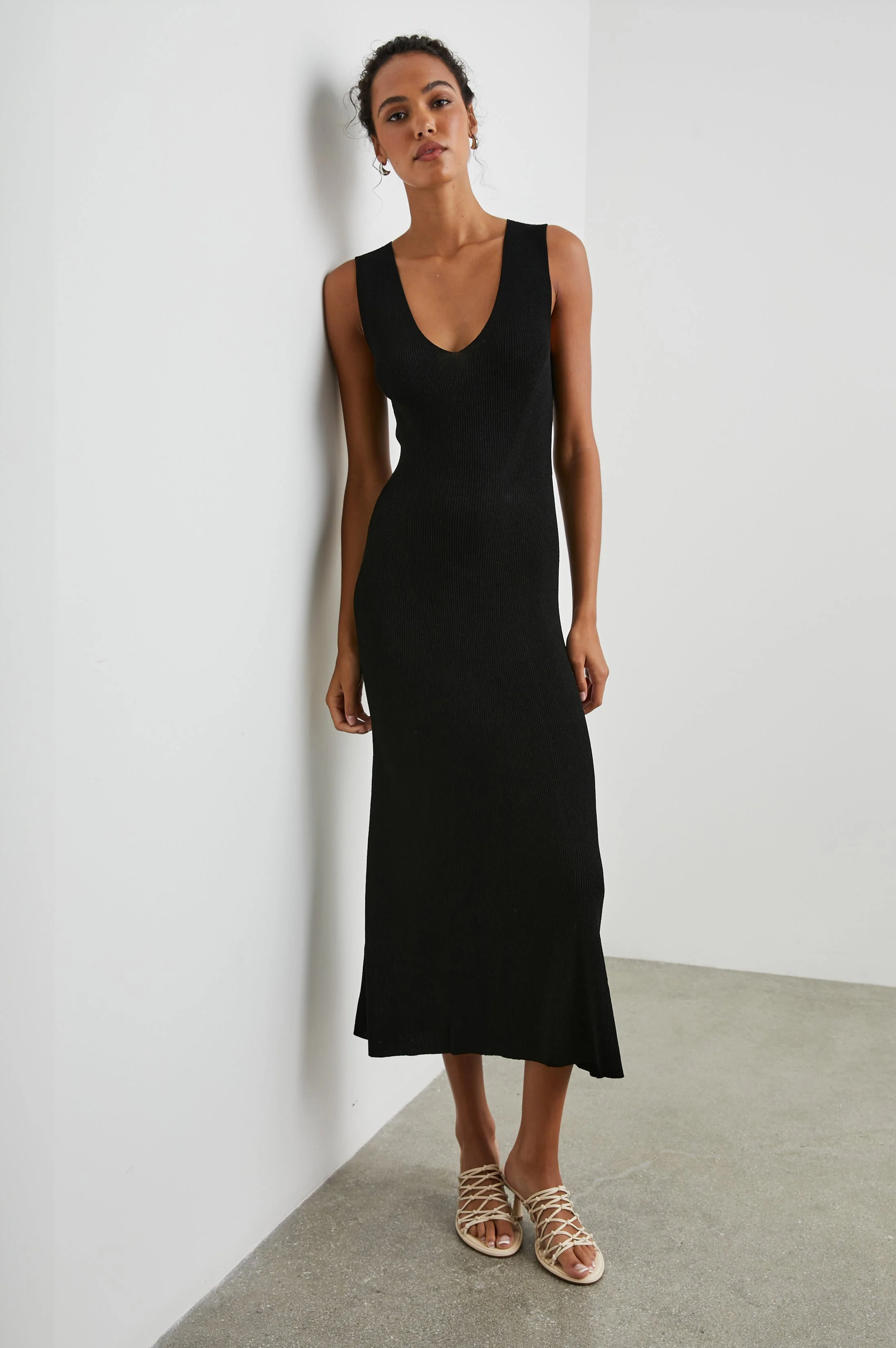 TEAGAN DRESS - BLACK - Image 3