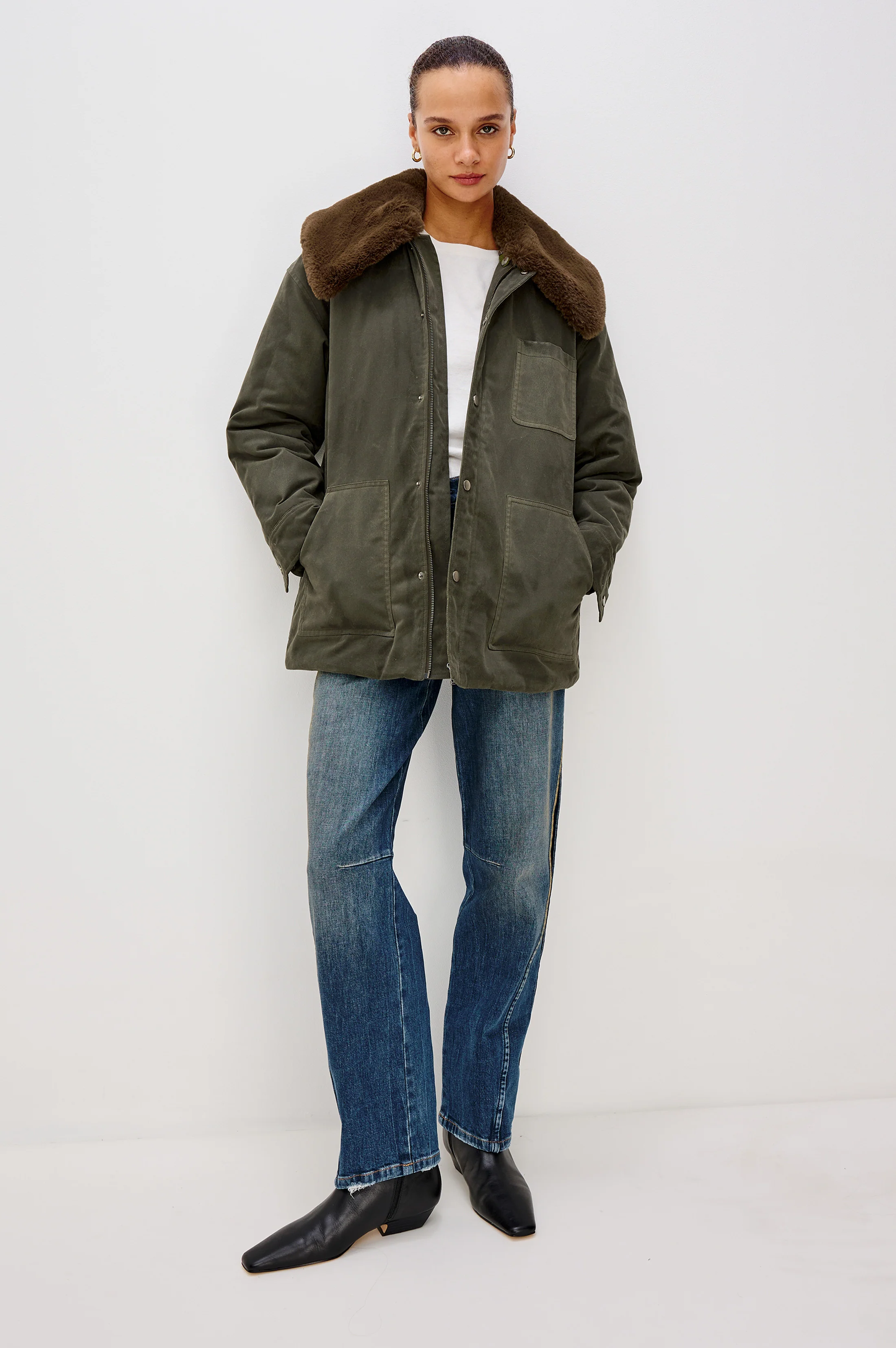 TESSUTO JACKET - UMBER - Image 4