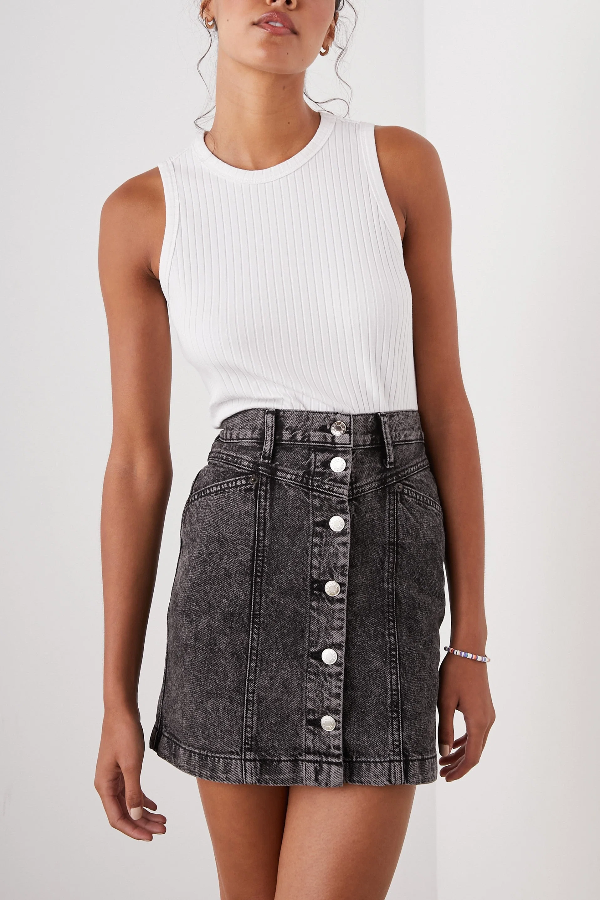 CANYON SKIRT - ACID BLACK - Image 3