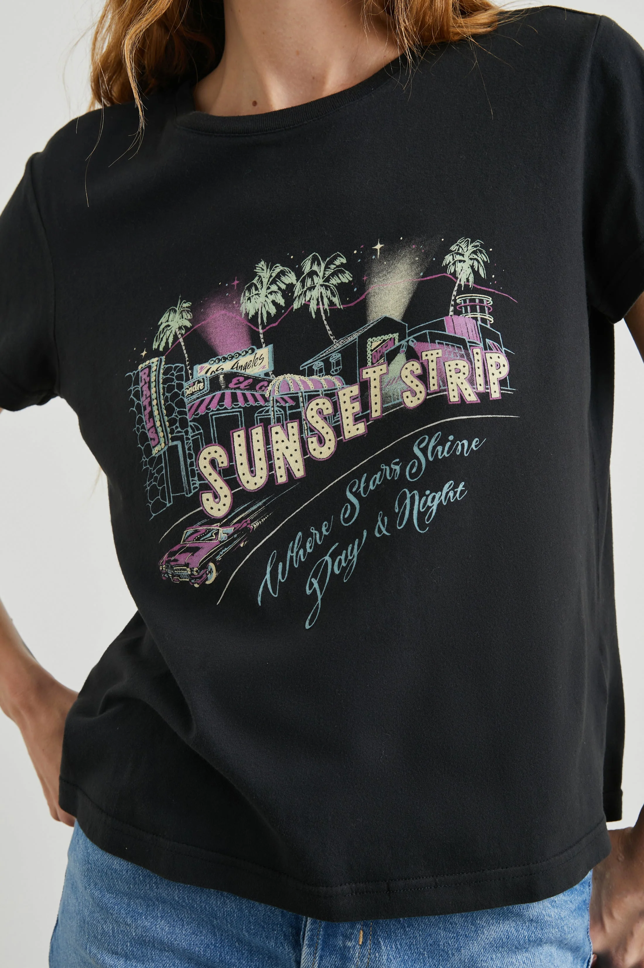 THE CLASSIC CREW T-SHIRT - SUNSET STRIP - Image 2