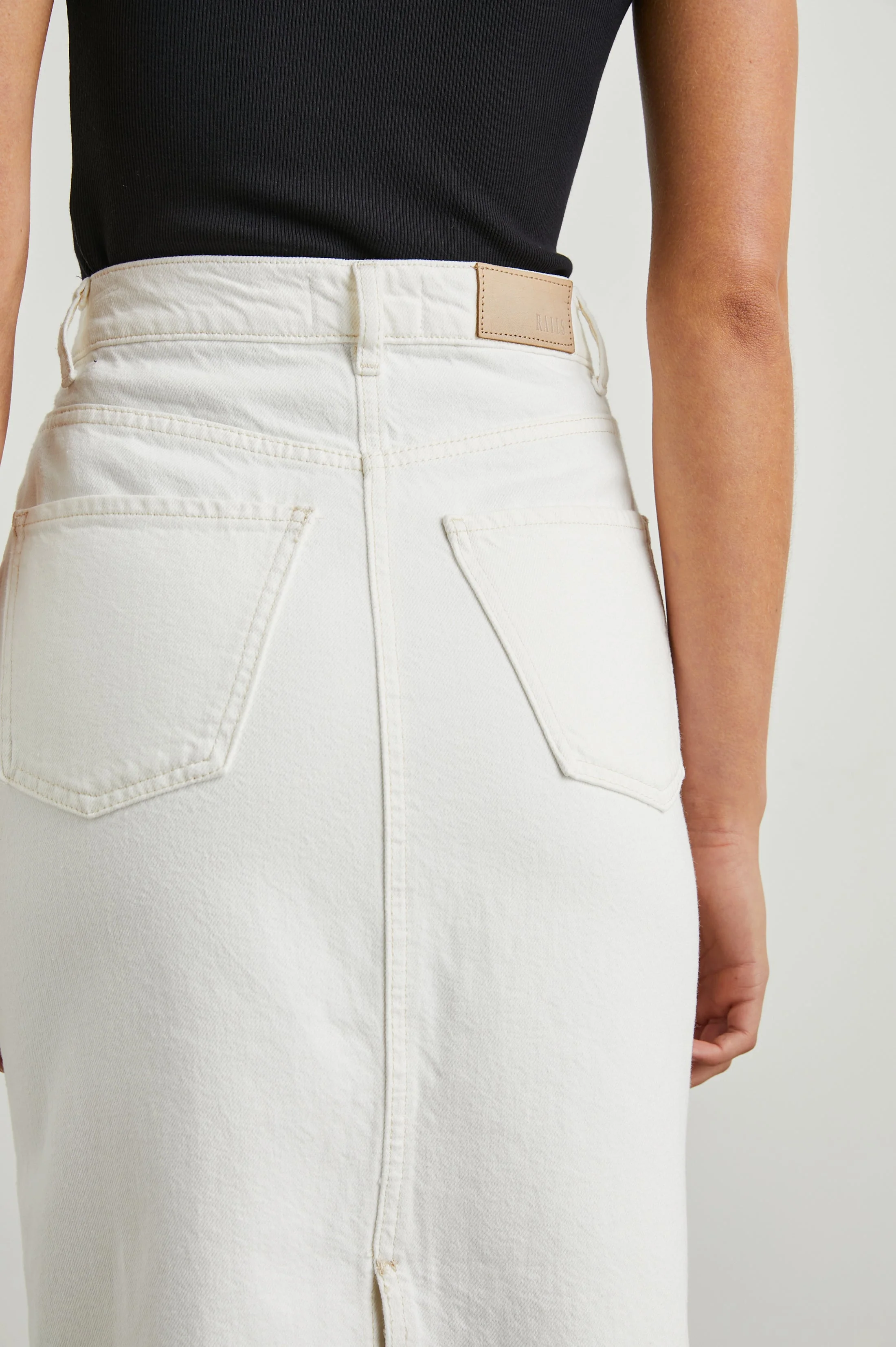 HIGHLAND SKIRT - ECRU - Image 2