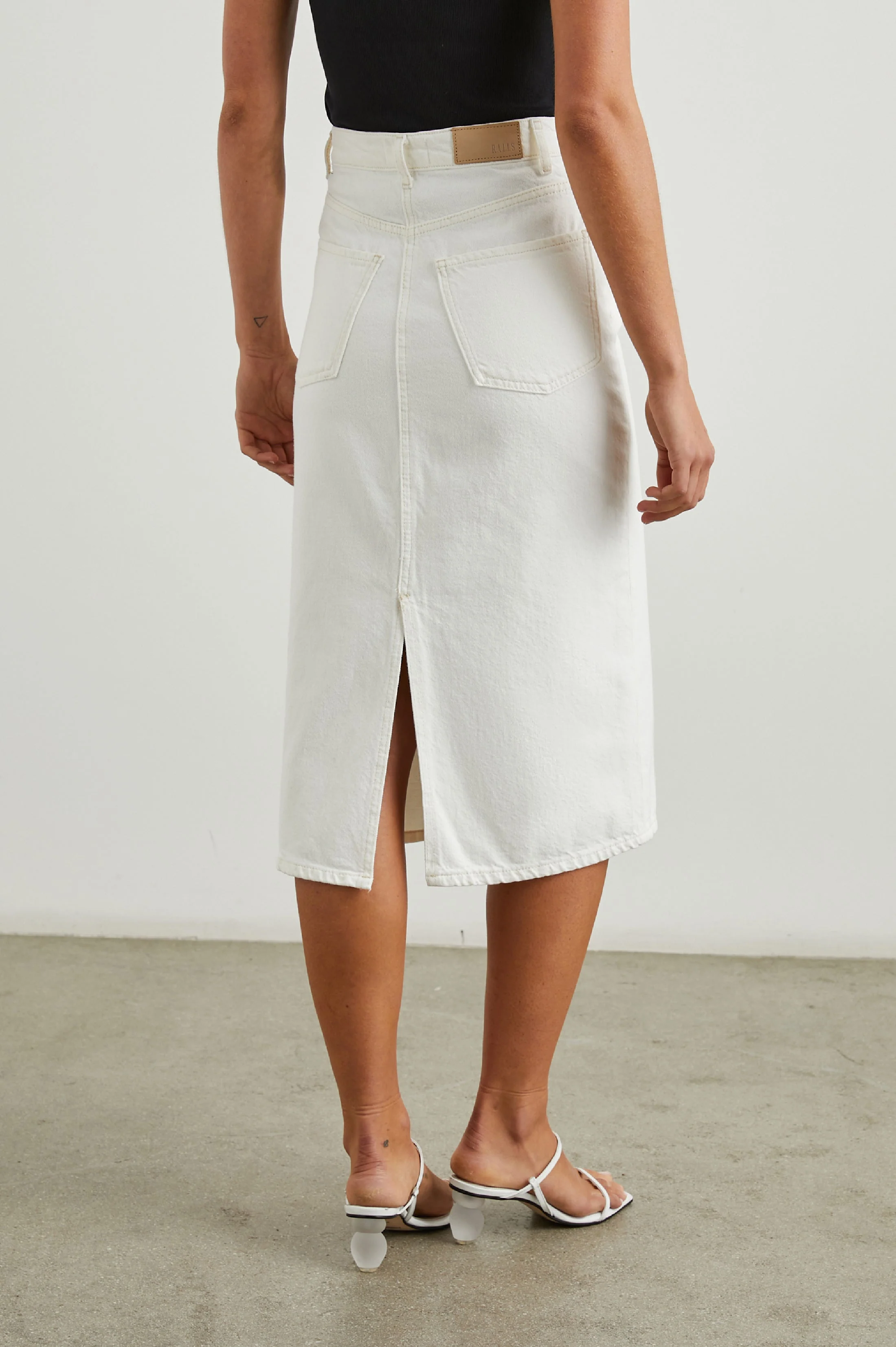 HIGHLAND SKIRT - ECRU - Image 5